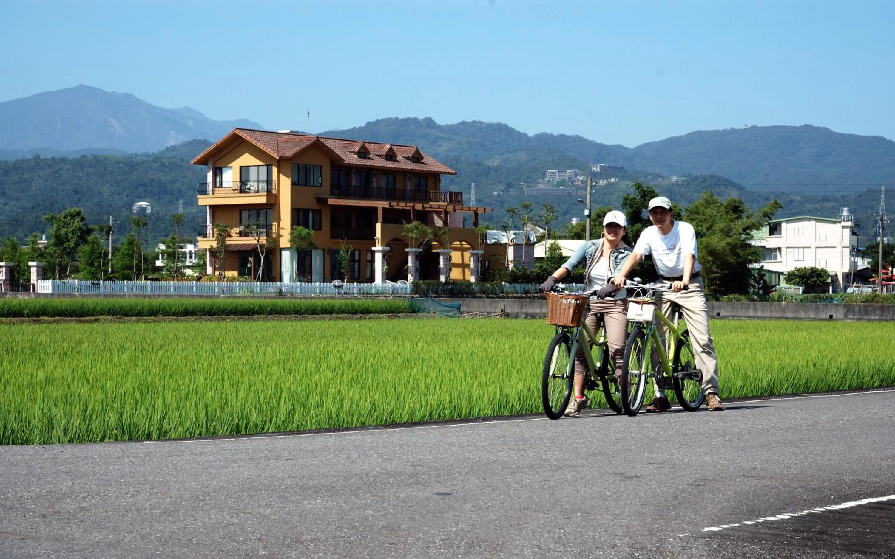 Cycling in Sunday Home
