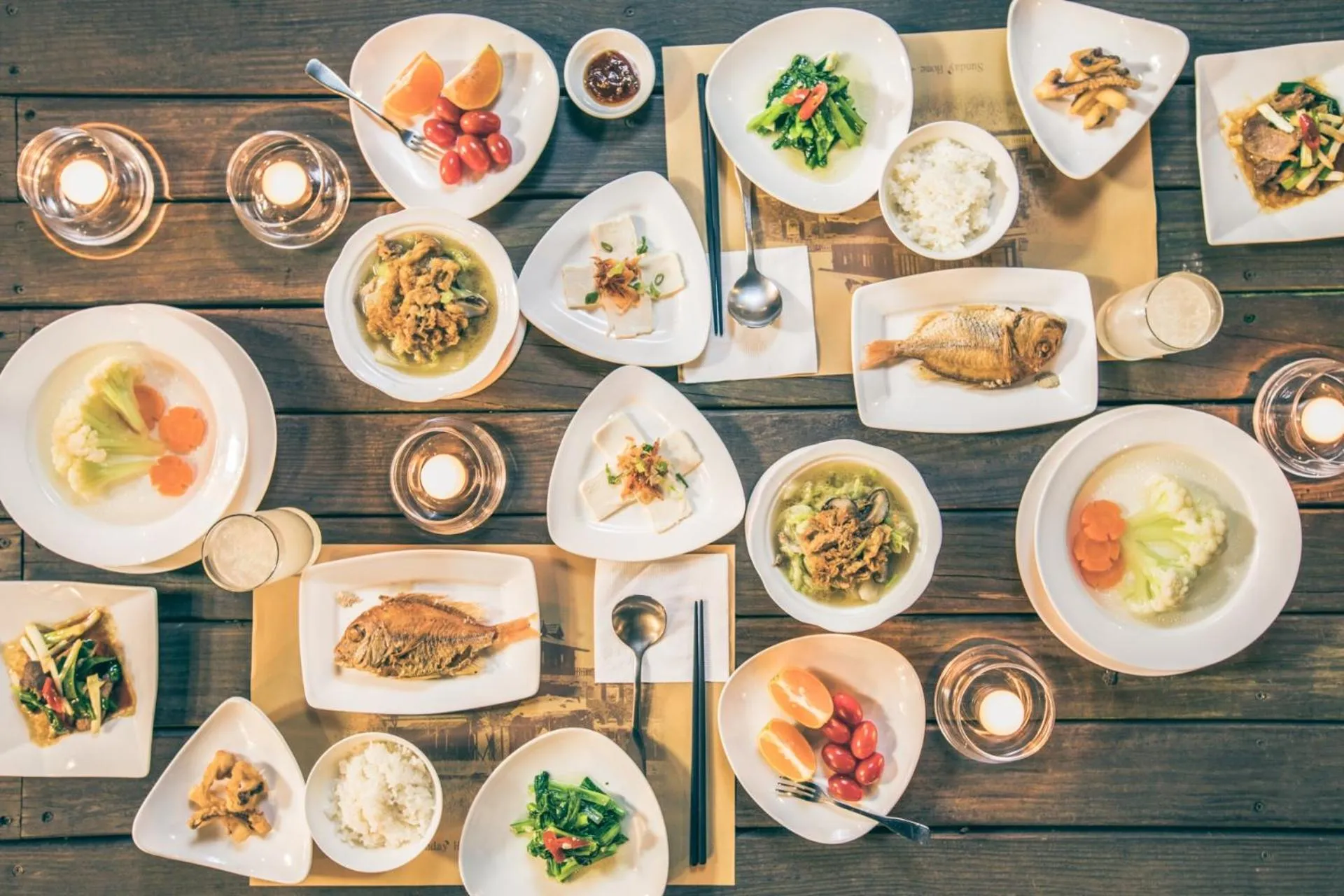 Dinner in Sunday Home