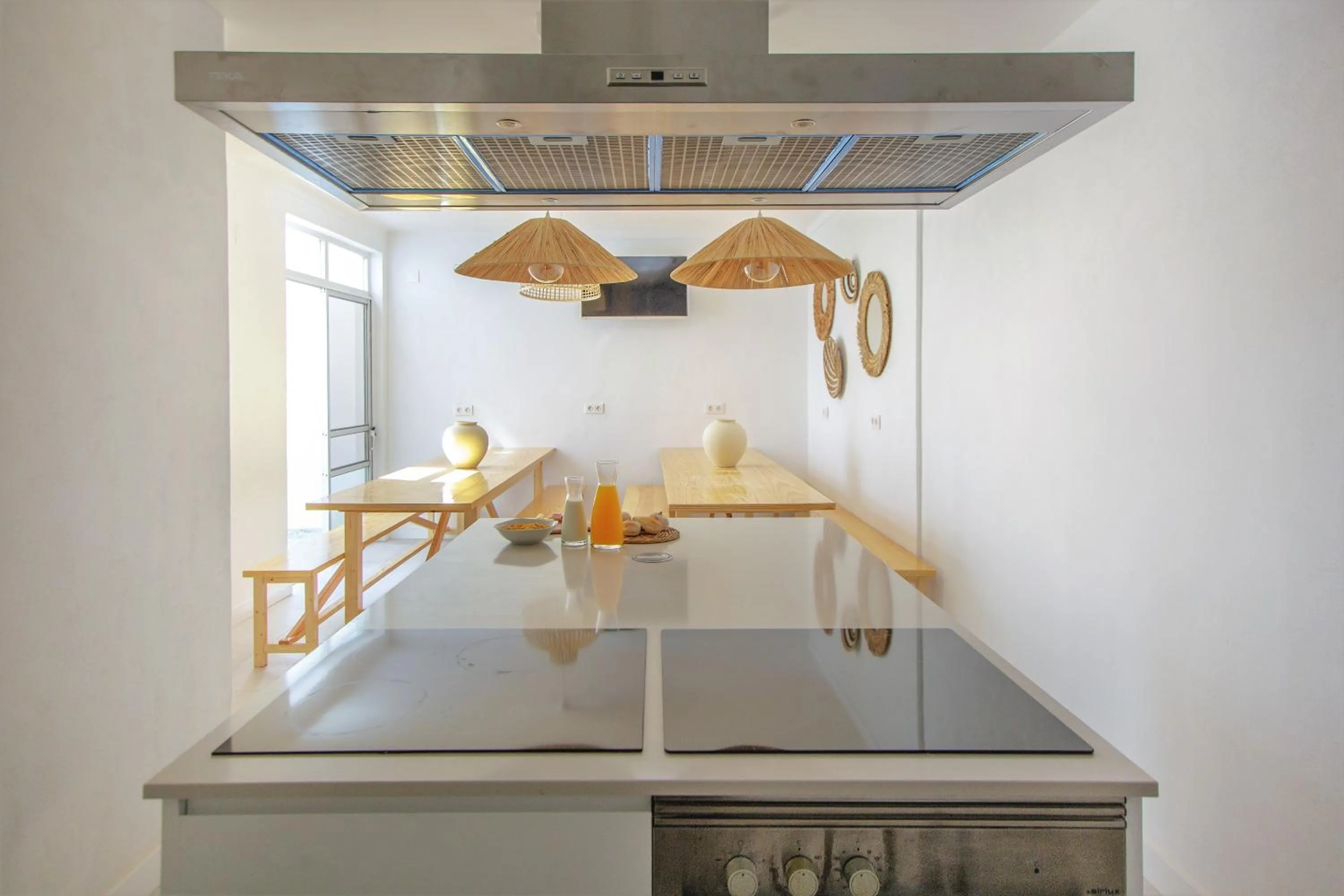 Kitchen or kitchenette in Sun Lovers Hostel