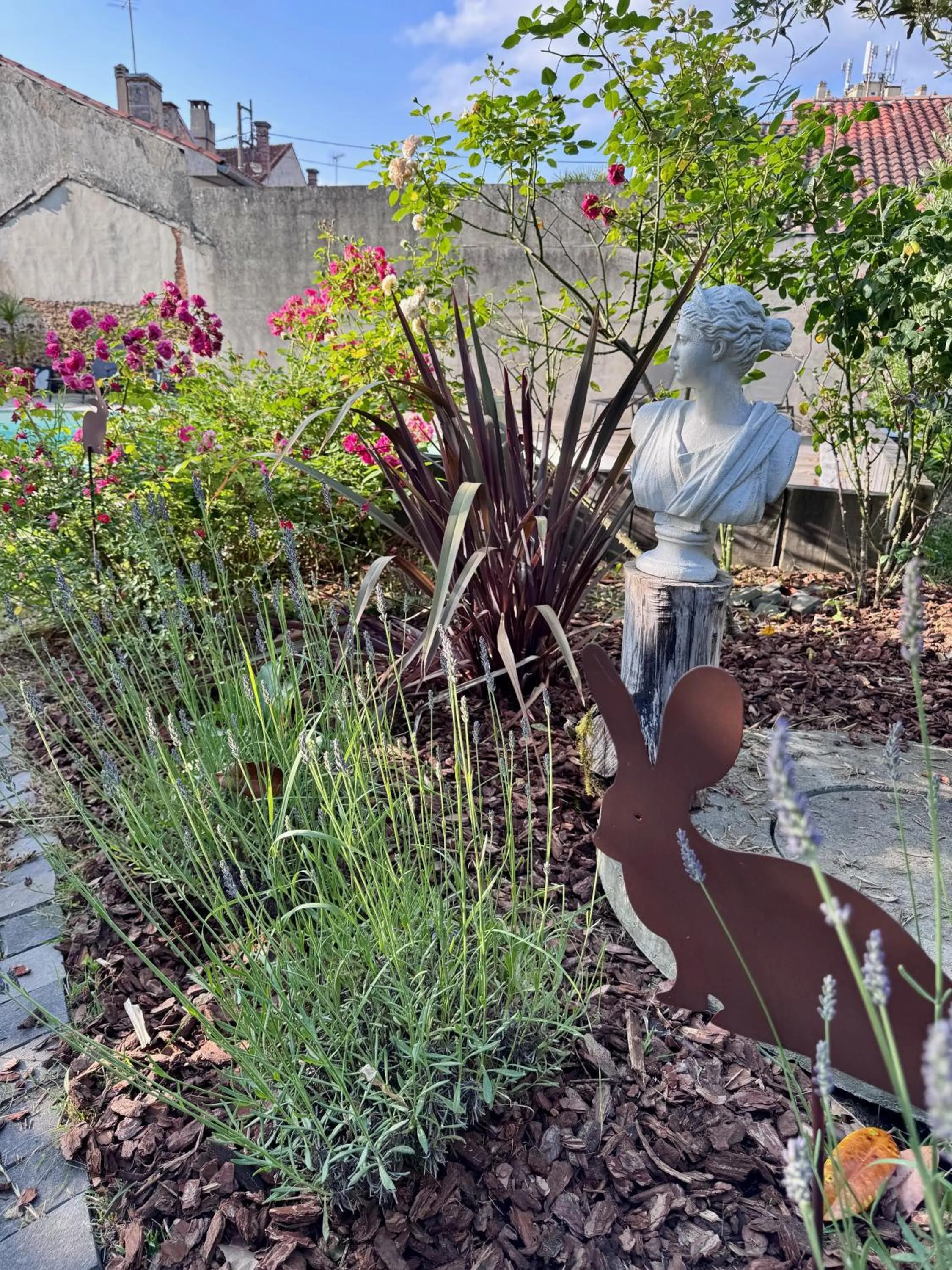 Garden in La Maison Florence