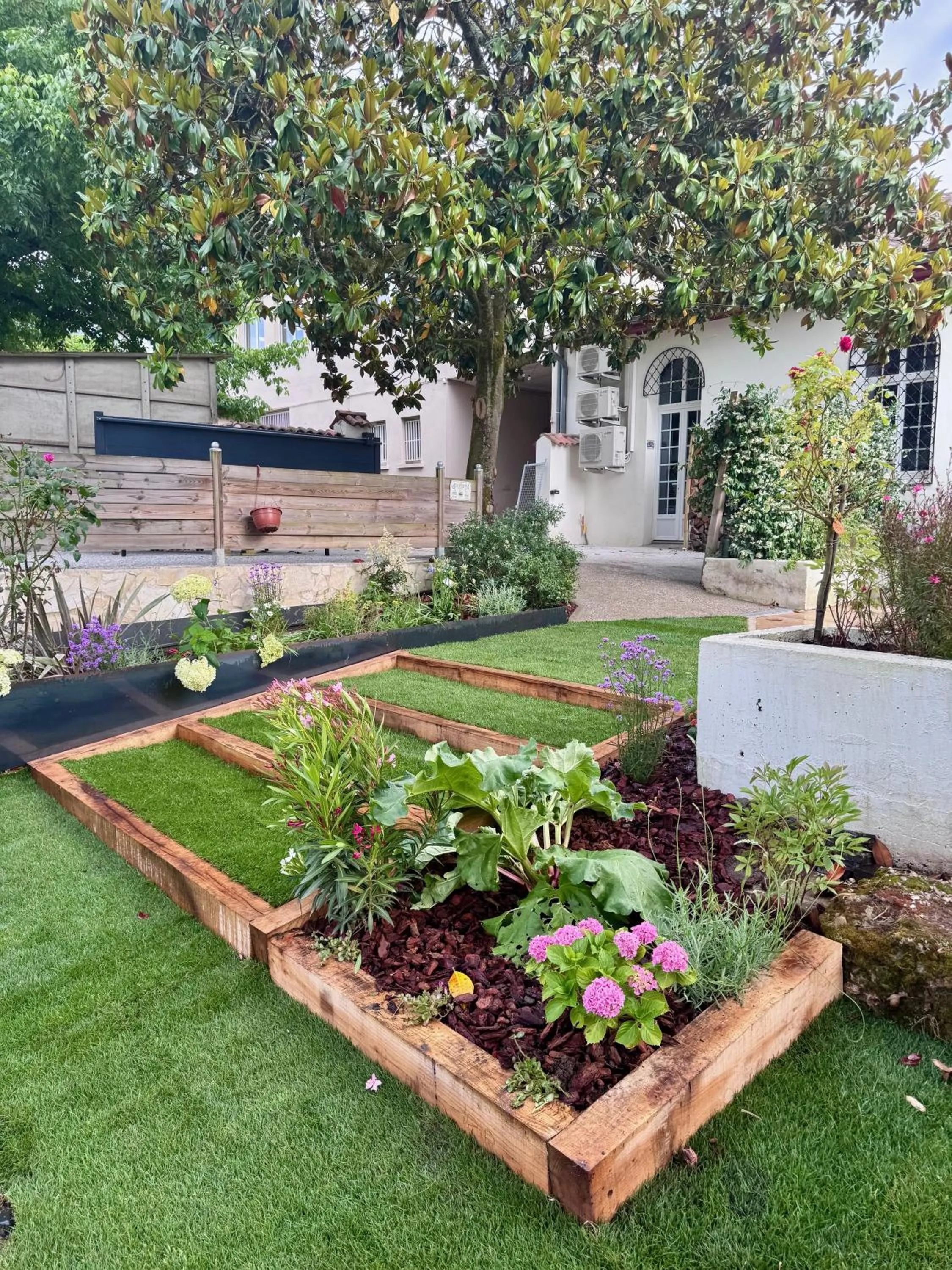 Garden in La Maison Florence