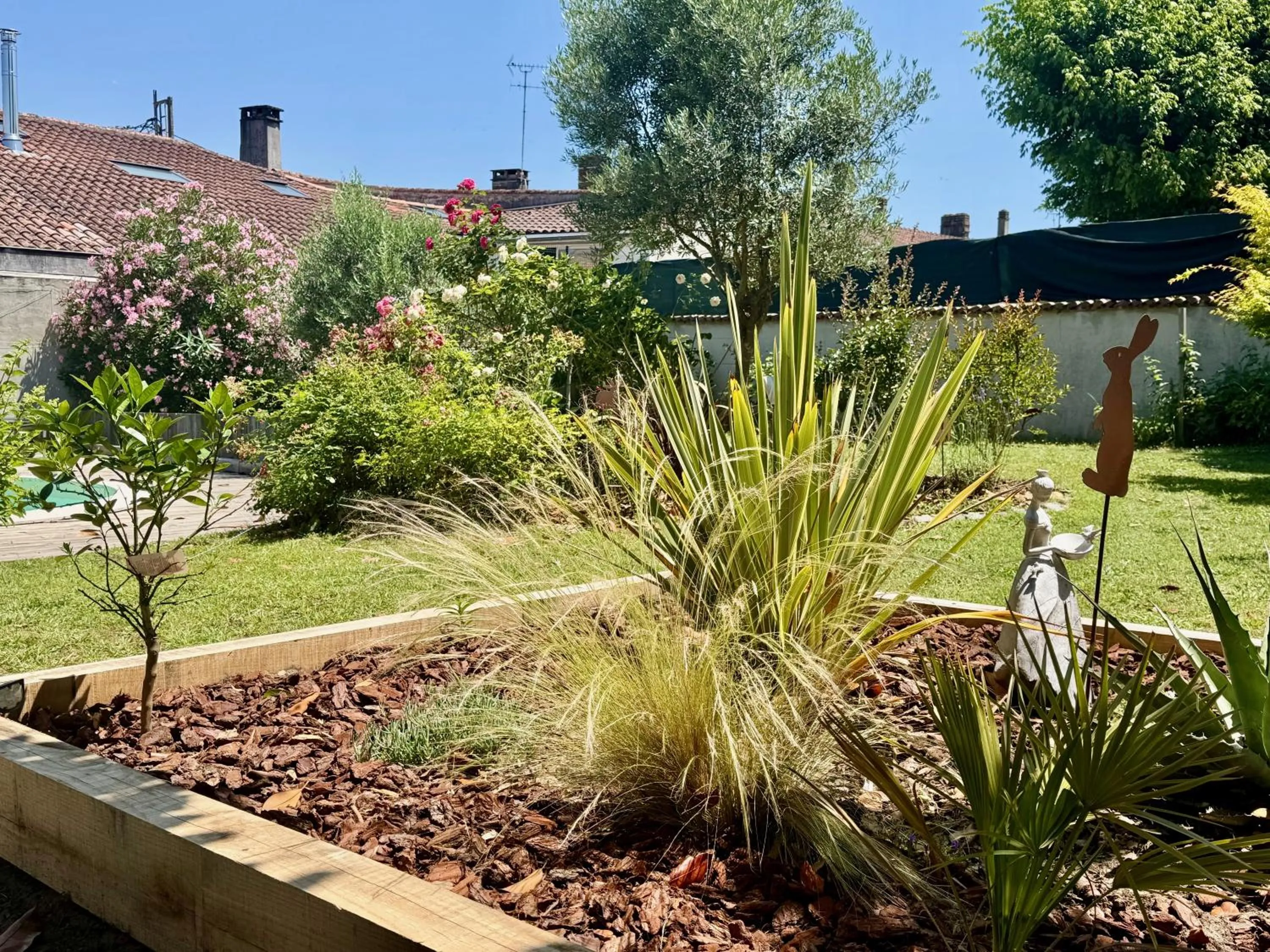 Garden in La Maison Florence