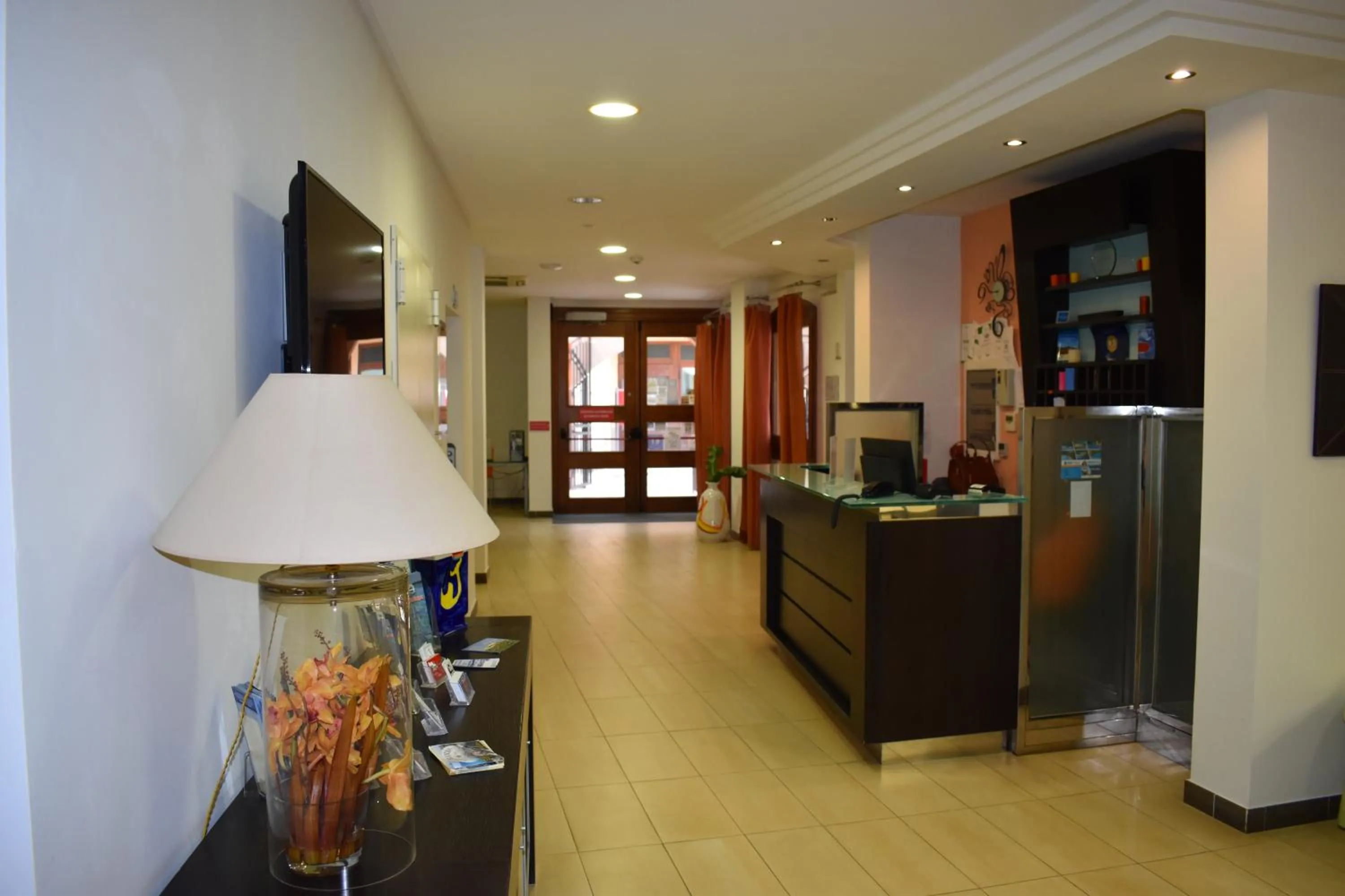 Lobby or reception in Hotel Il Portico