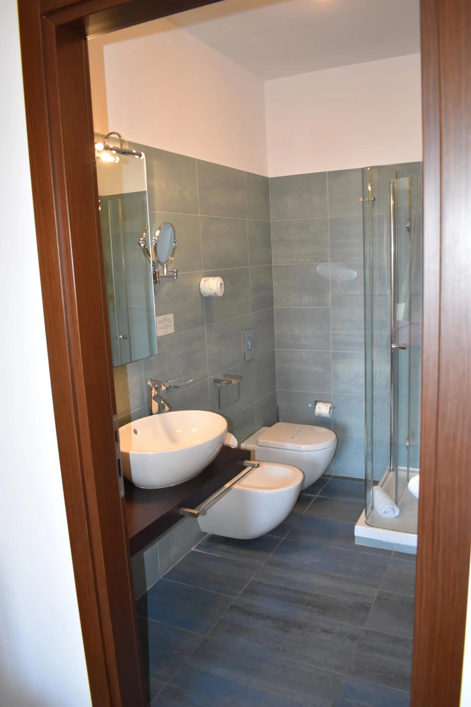 Bathroom in Hotel Il Portico