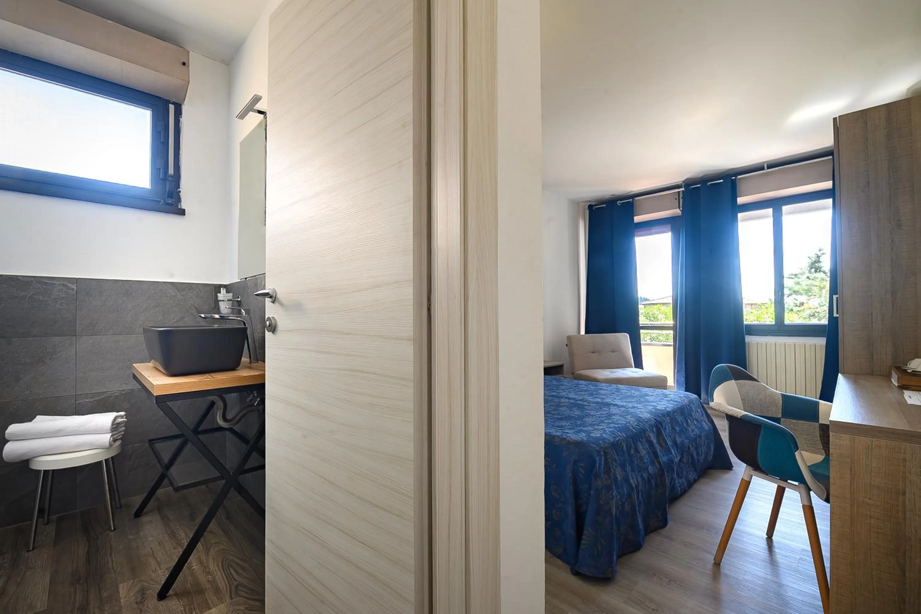 Bed in Hotel Anna Siena Nord