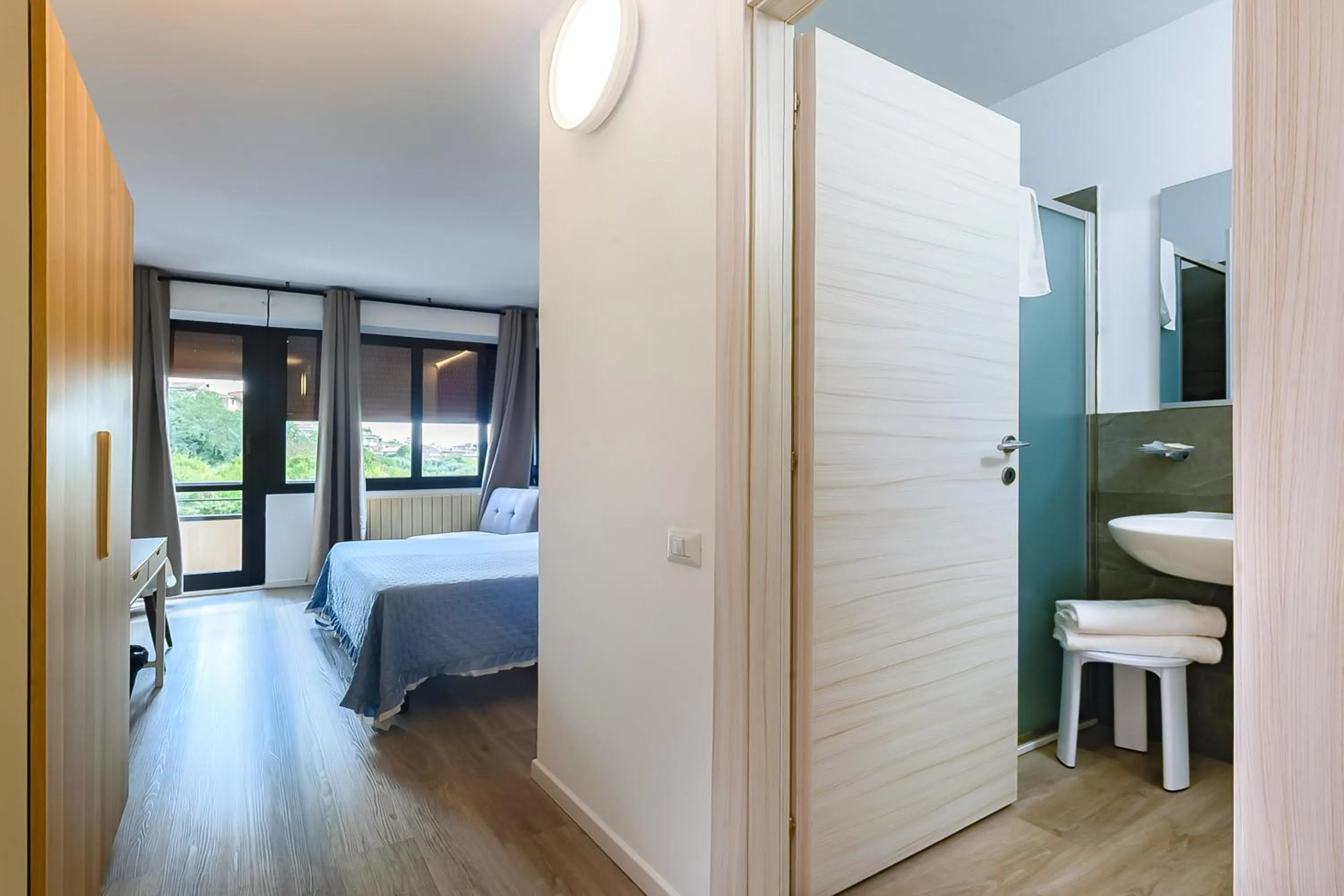 Bed in Hotel Anna Siena Nord