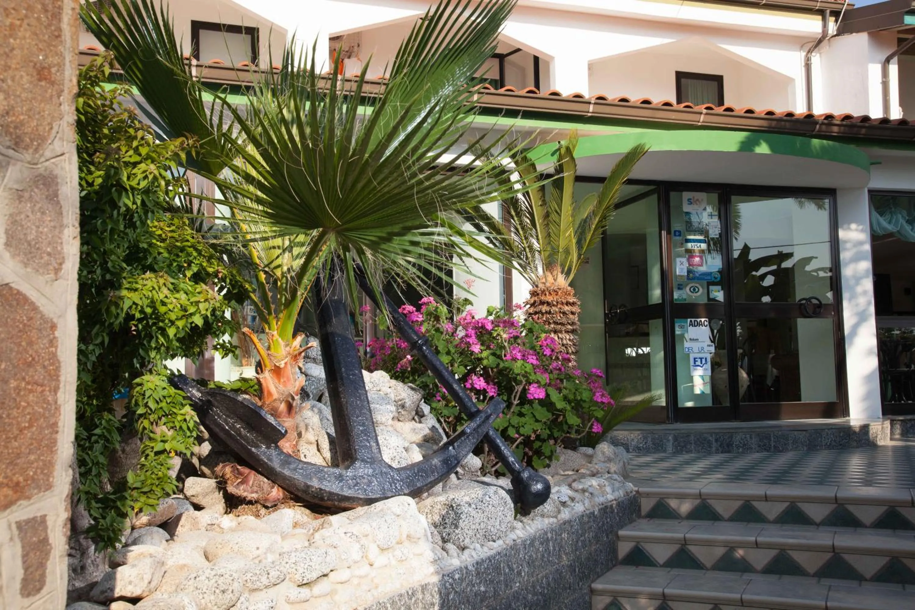 Facade/entrance in Hotel MARINELLA parking wi-fi spiaggia attrezzata