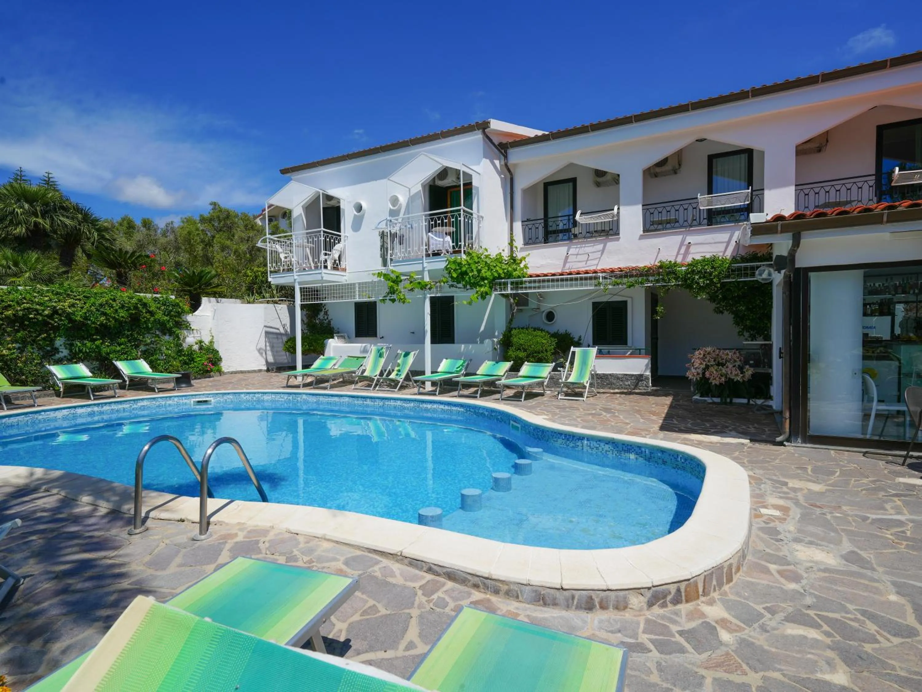 Property building in Hotel MARINELLA parking wi-fi spiaggia attrezzata