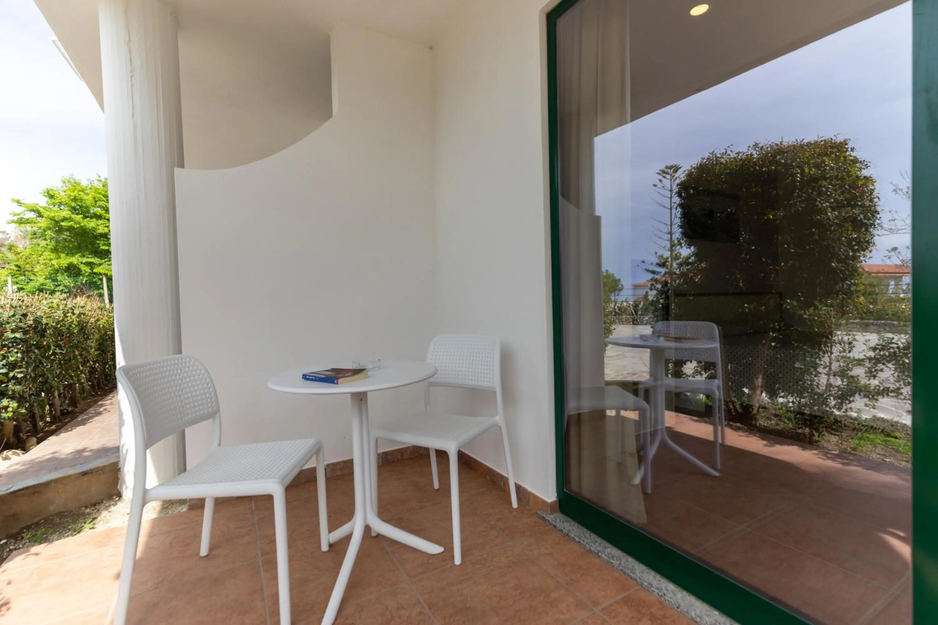 Balcony/Terrace in Hotel MARINELLA parking wi-fi spiaggia attrezzata