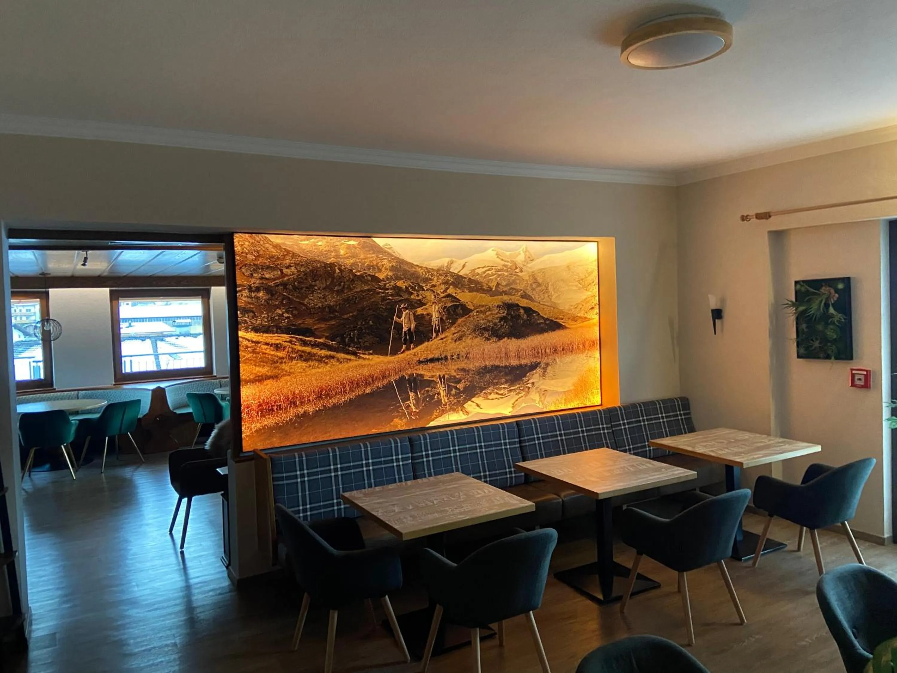 Seating area in Hotel Erika