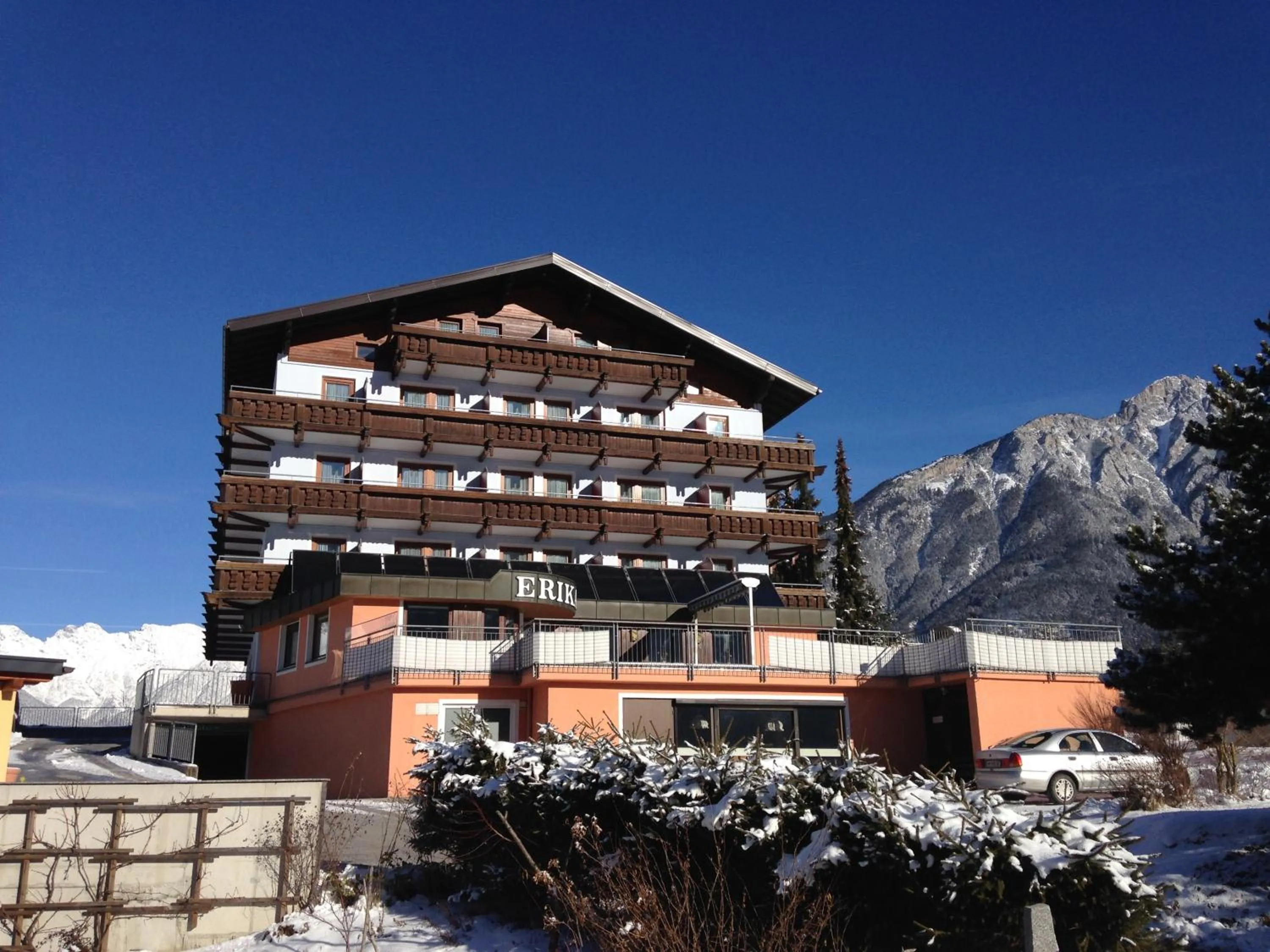 Property building in Hotel Erika