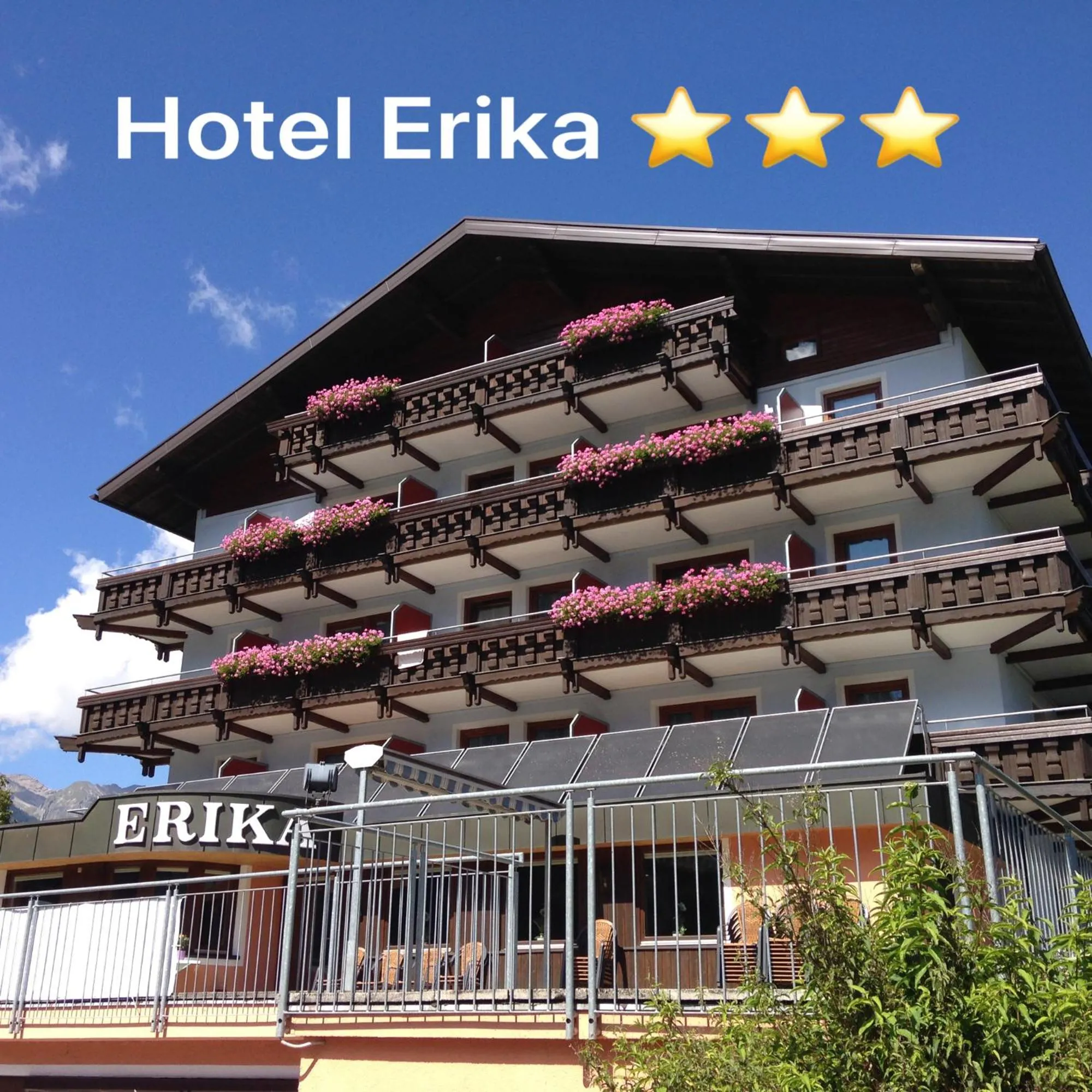 Property building in Hotel Erika