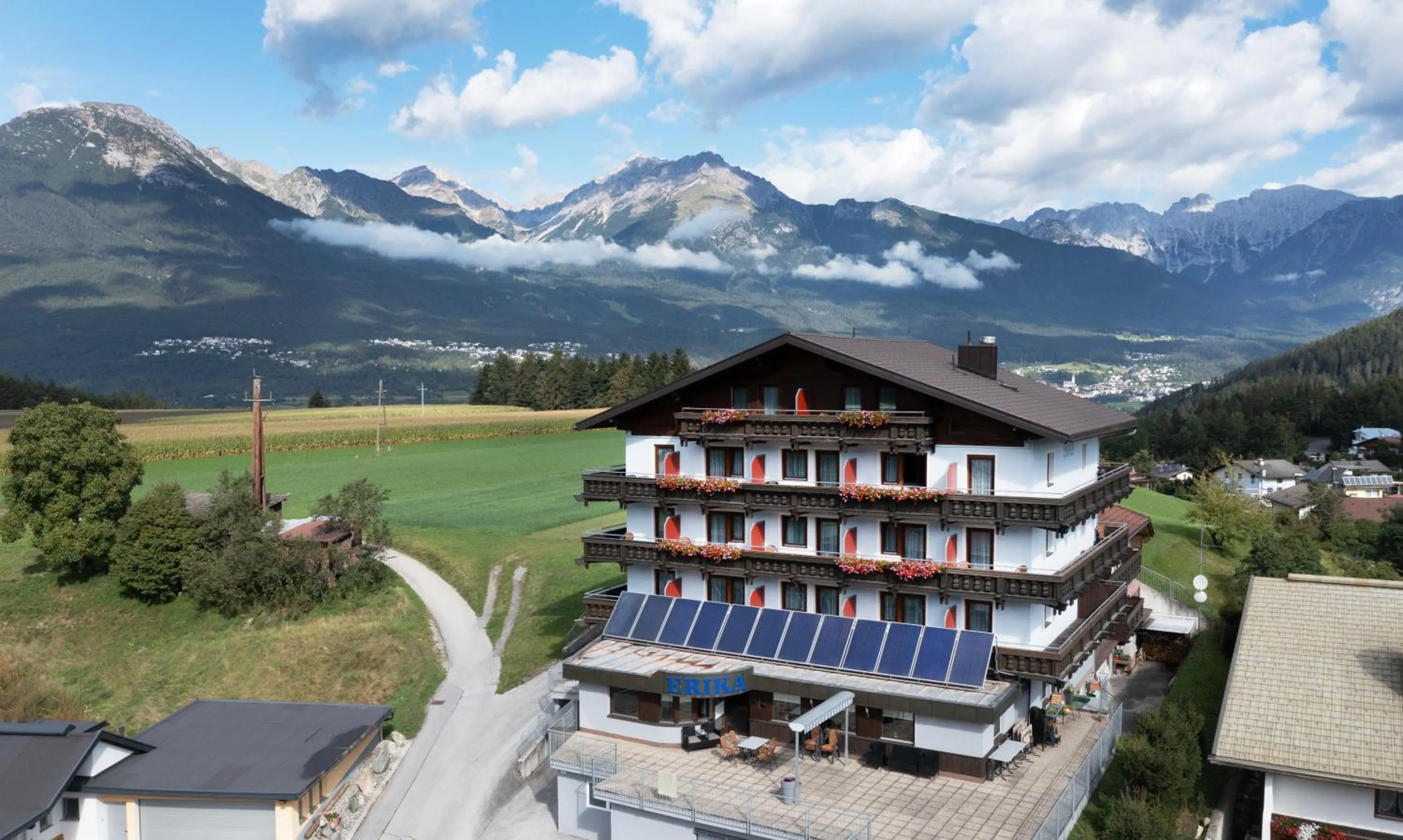 Property building in Hotel Erika