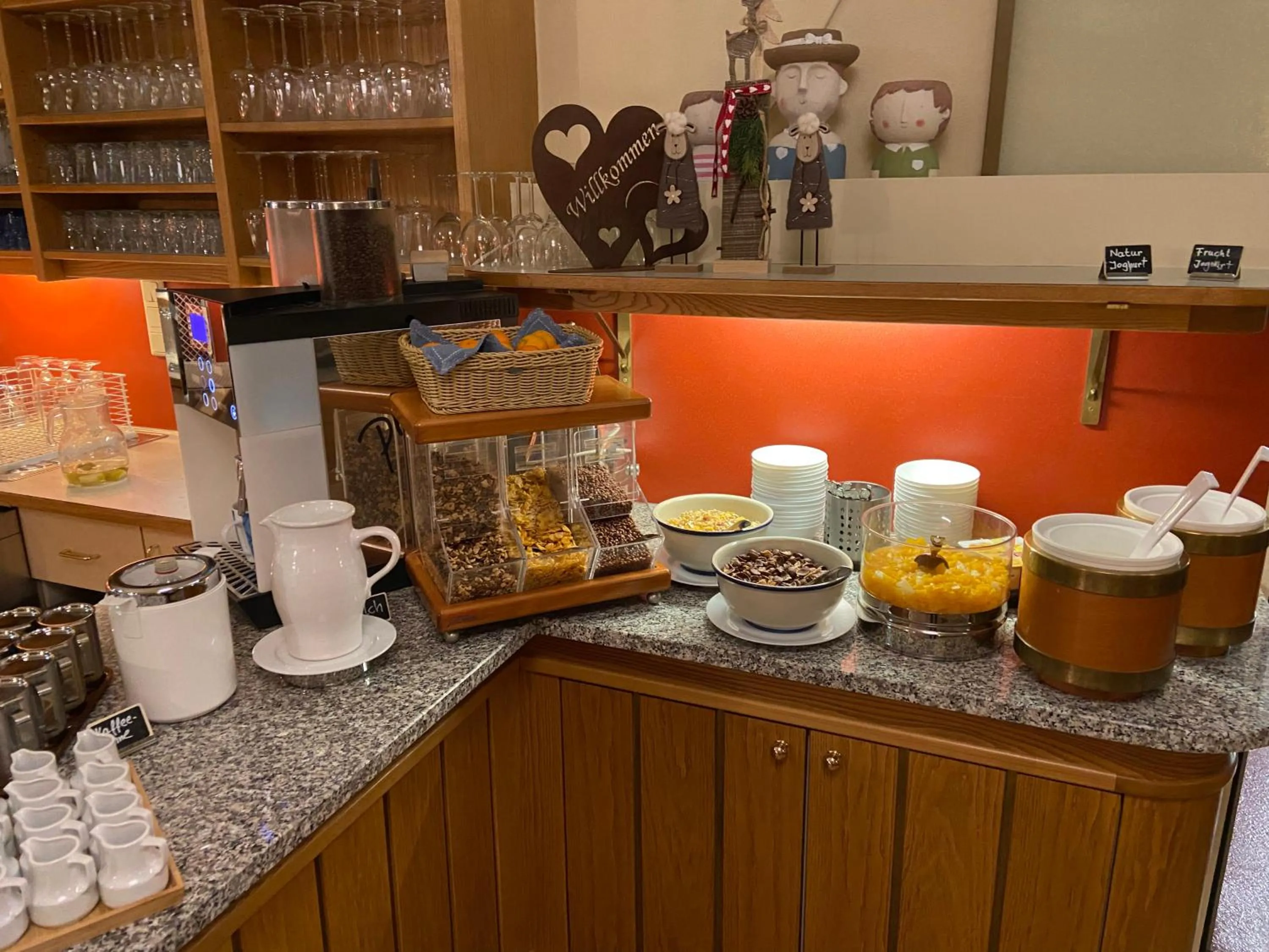Breakfast in Hotel Erika
