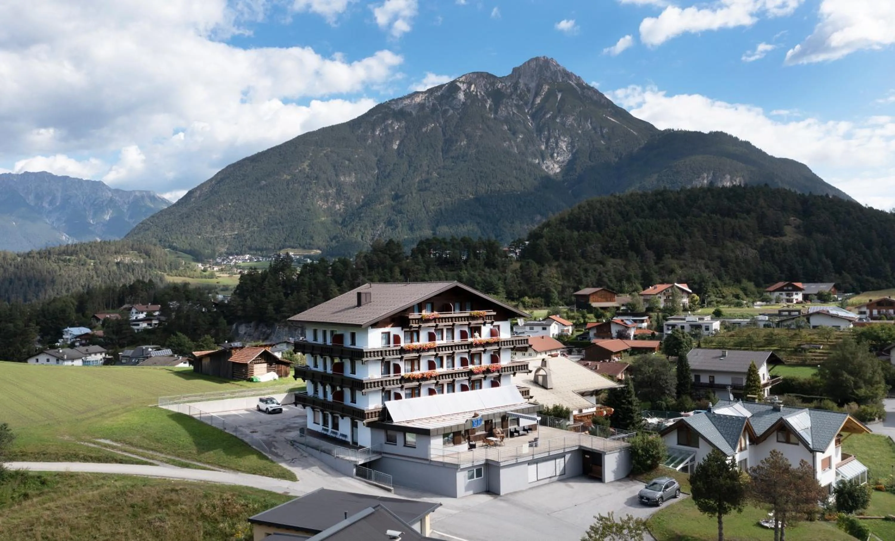 Property building in Hotel Erika