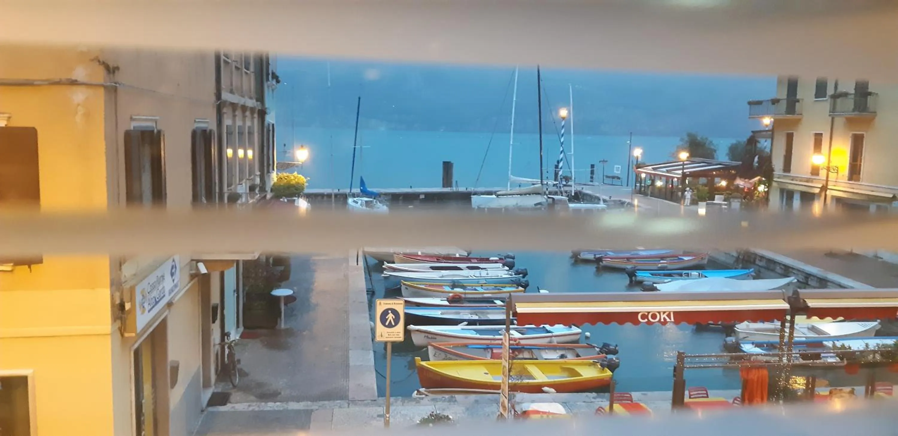 View (from property/room) in Hotel Danieli La Castellana lago di Garda