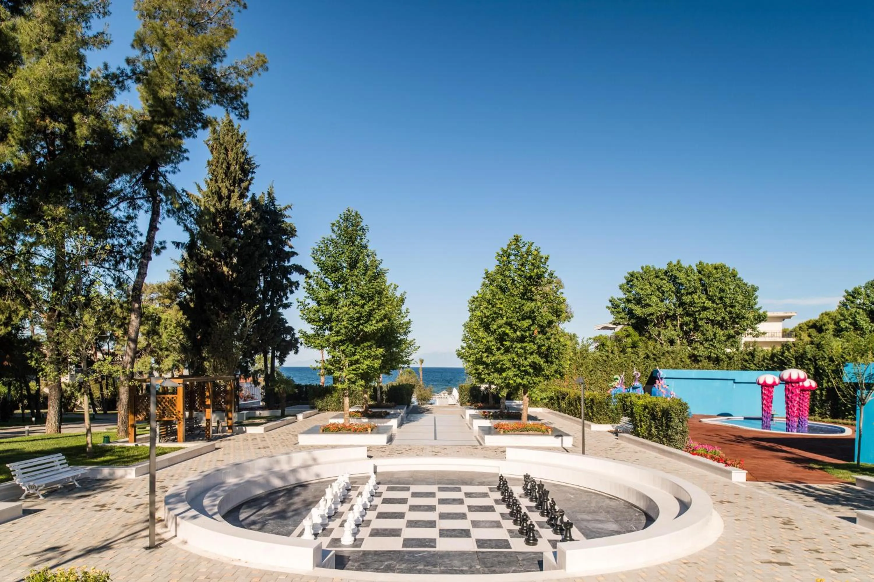 Family in Potidea Palace Hotel