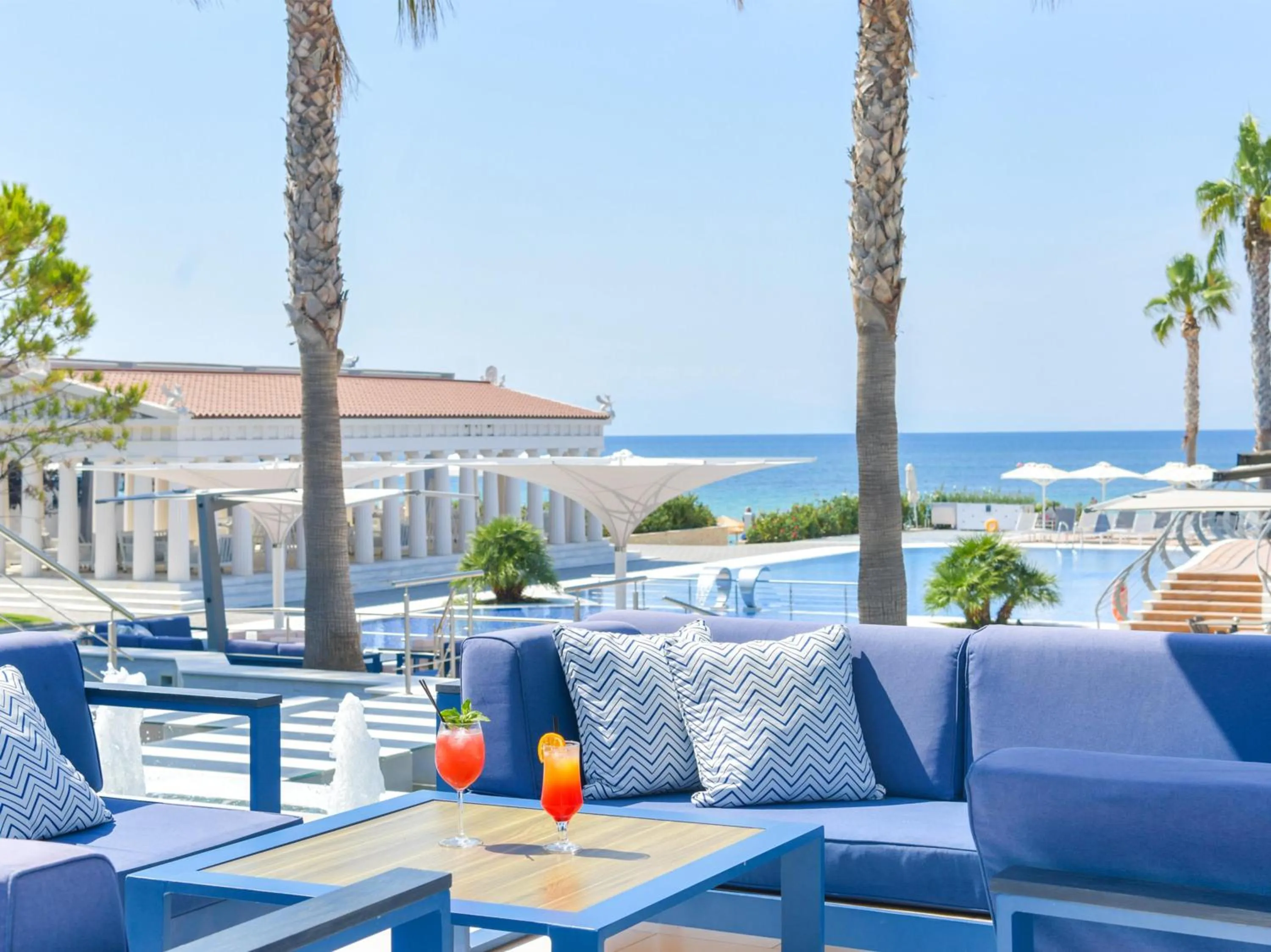 Balcony/Terrace in Potidea Palace Hotel