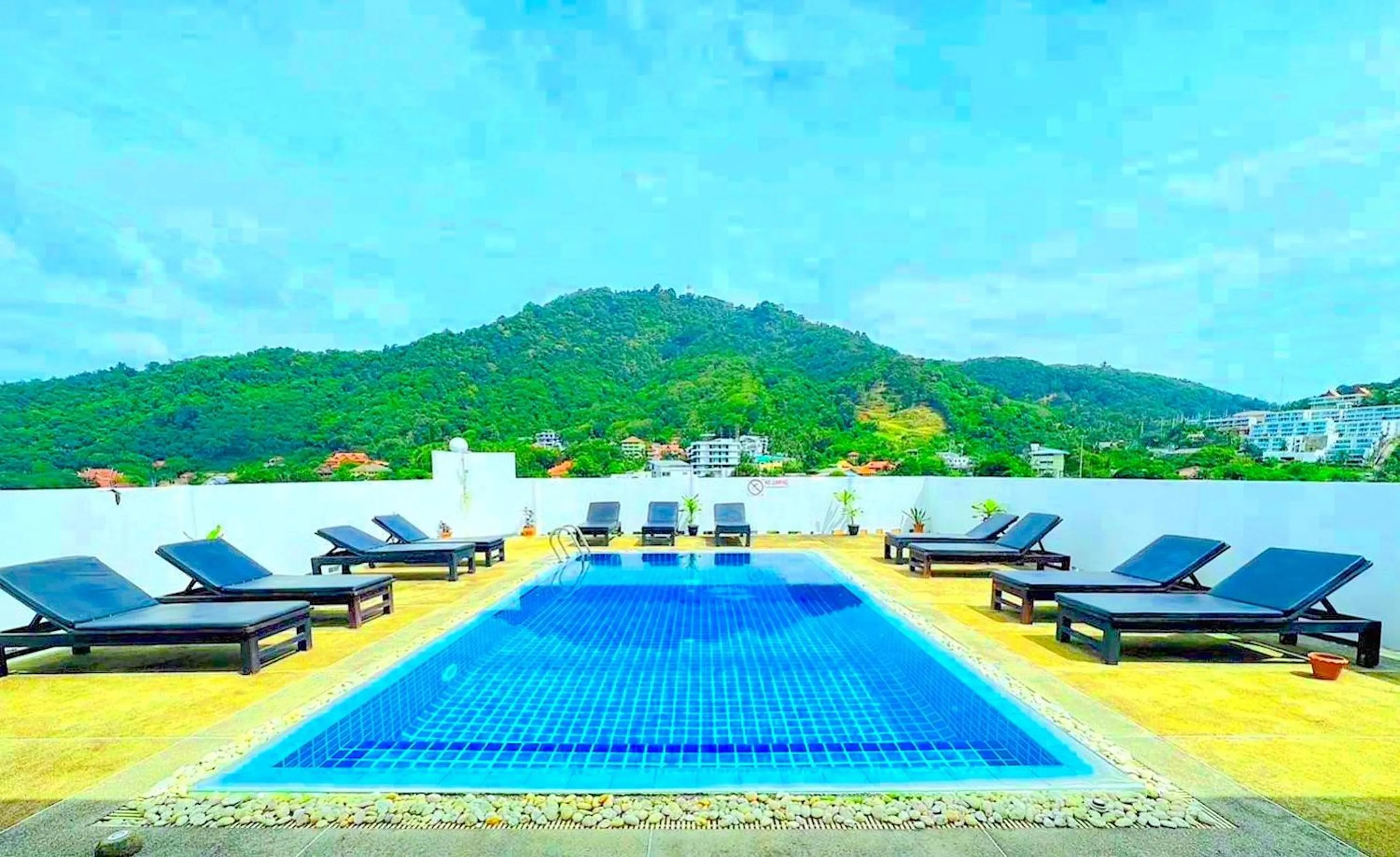 Swimming pool in Kata Place Hotel