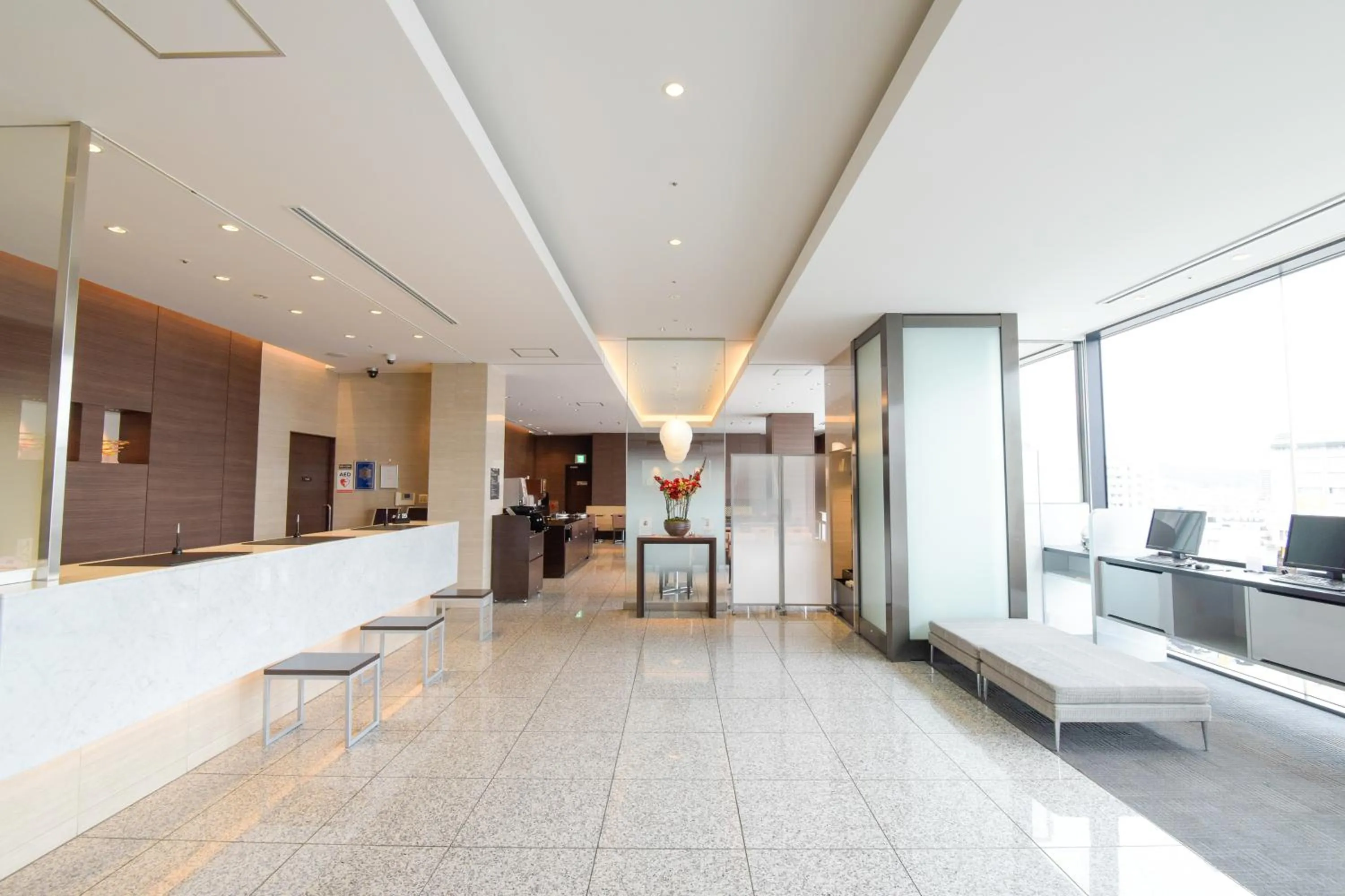 Lobby or reception in Via Inn Okayama