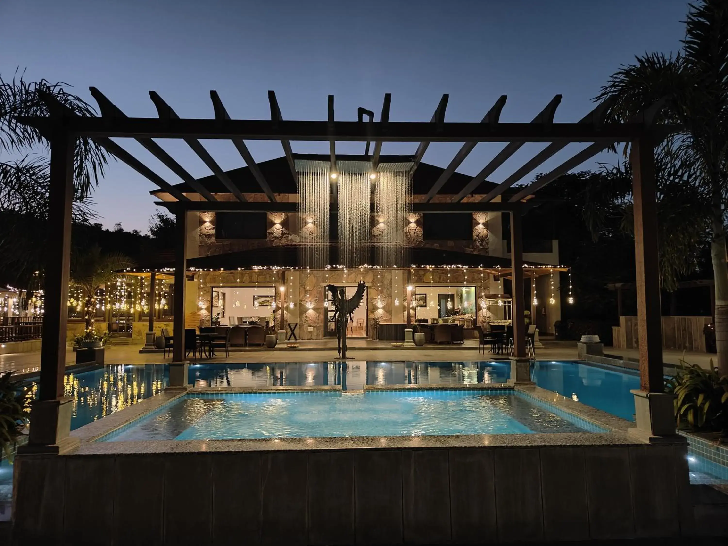 Swimming pool in Sarasiruham Resort - Private Pool Villa in Udaipur Swimming pool in Sarasiruham Resort - Private Pool Villa in Udaipur