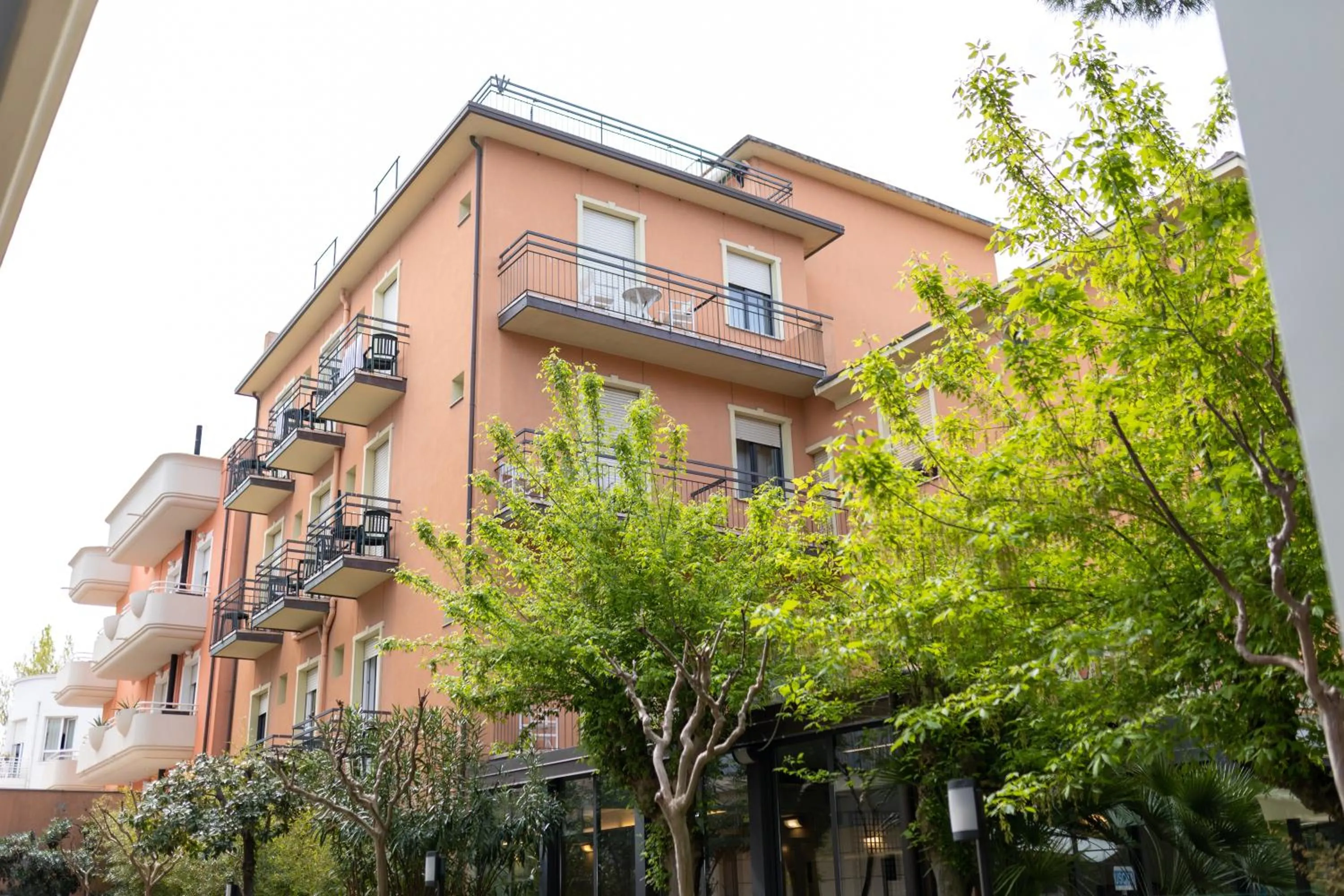 Property building in Hotel Villa Merope