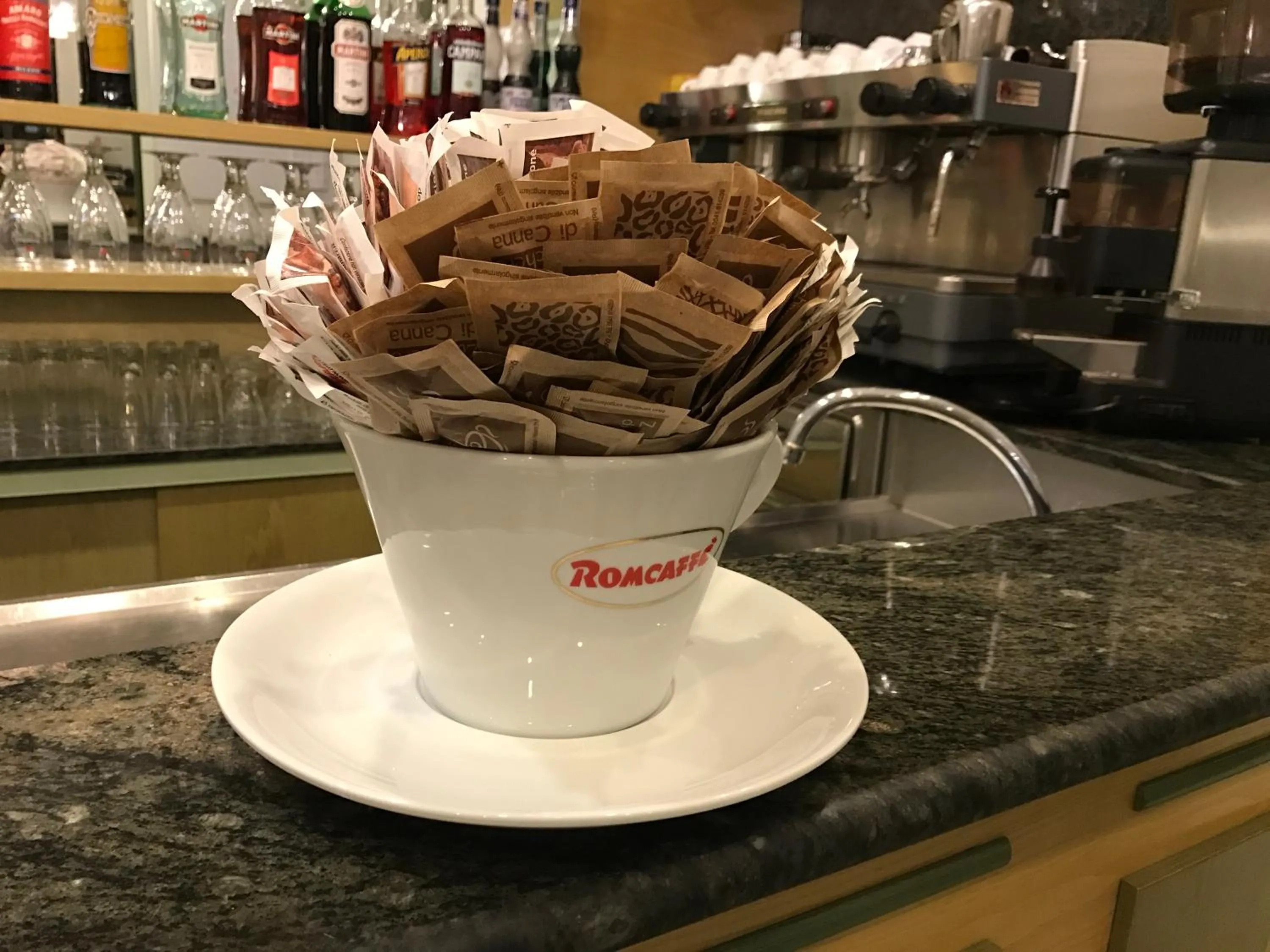 Decorative detail in Hotel Villa Merope