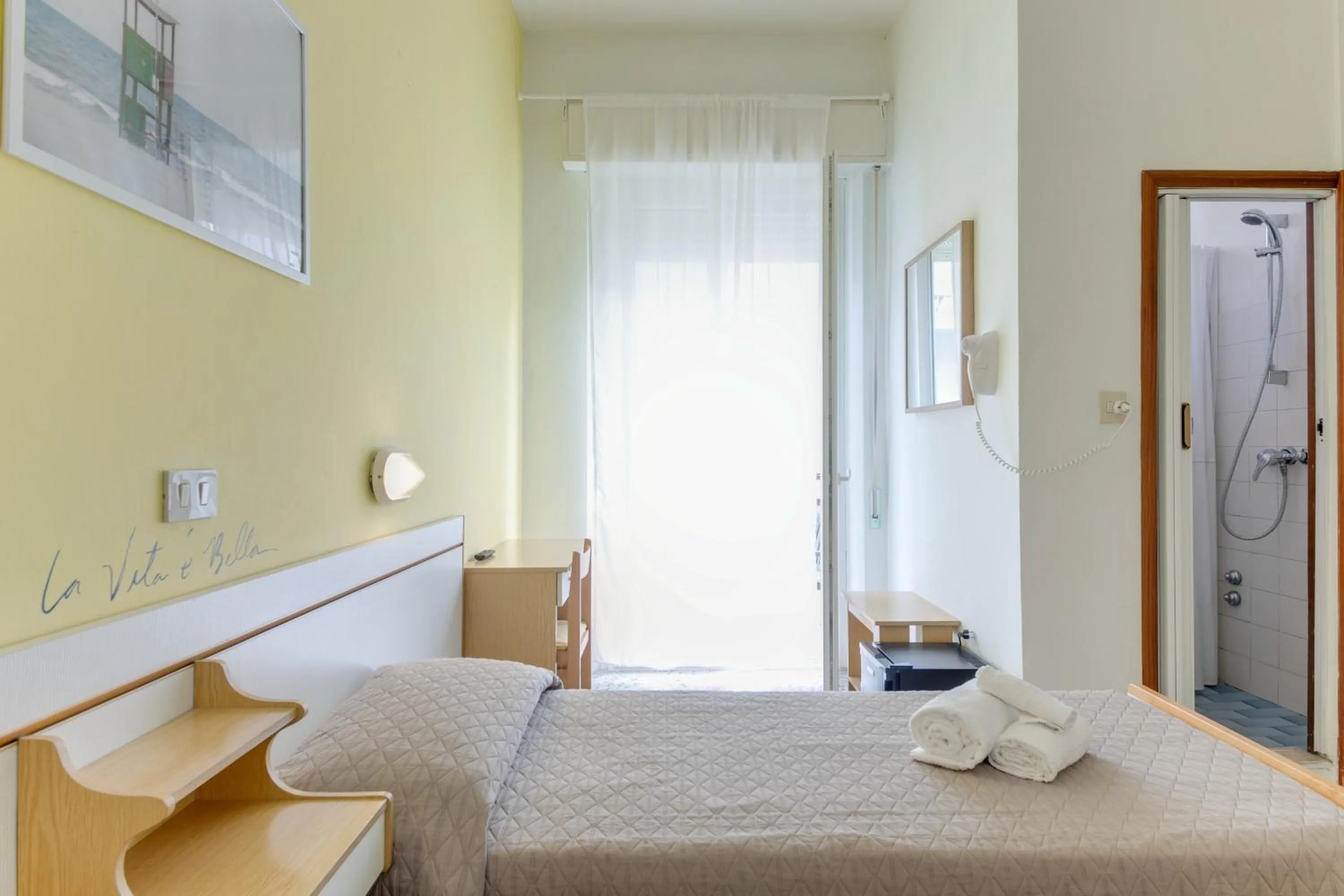 Bed in Hotel Villa Merope