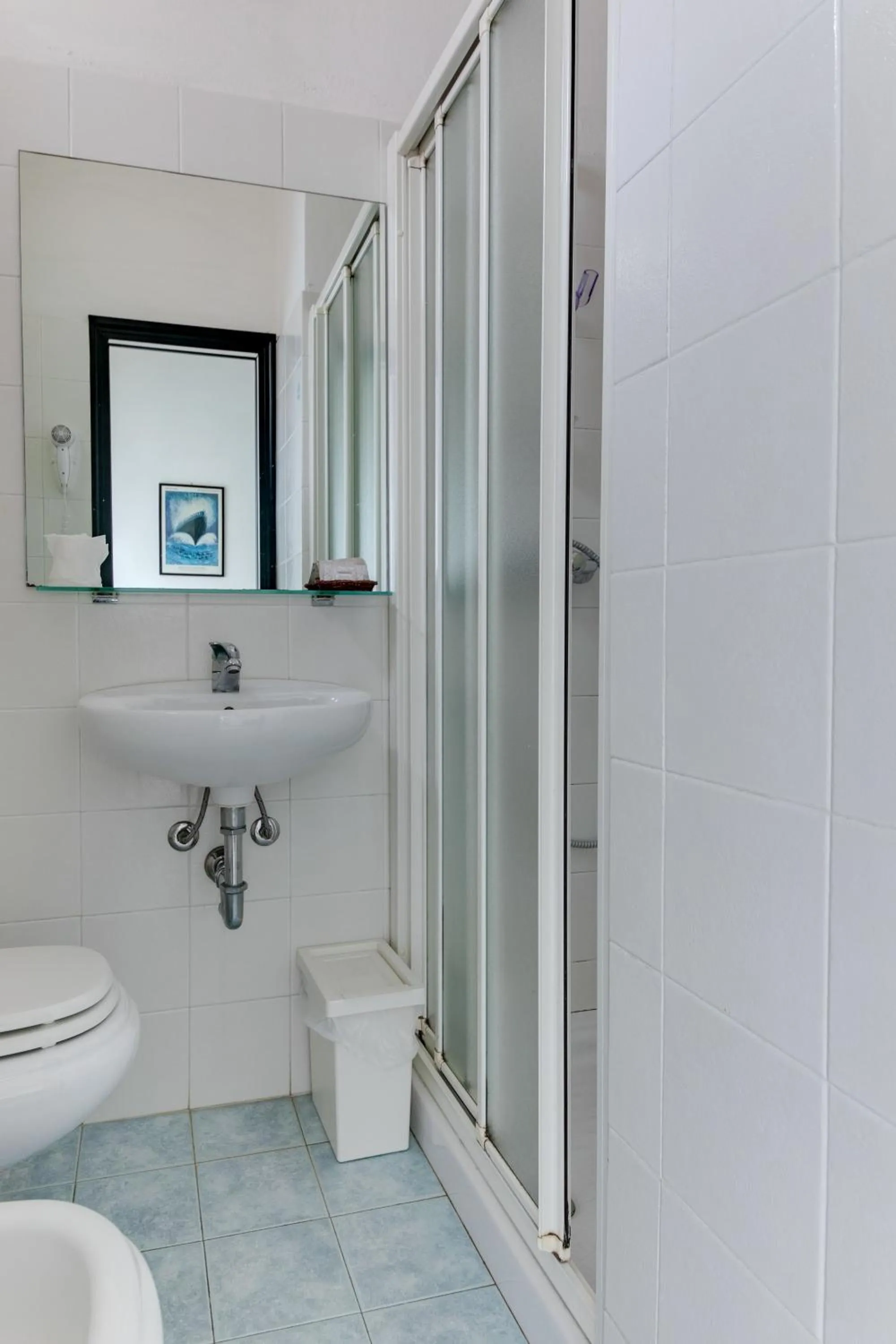 Shower in Hotel Villa Merope