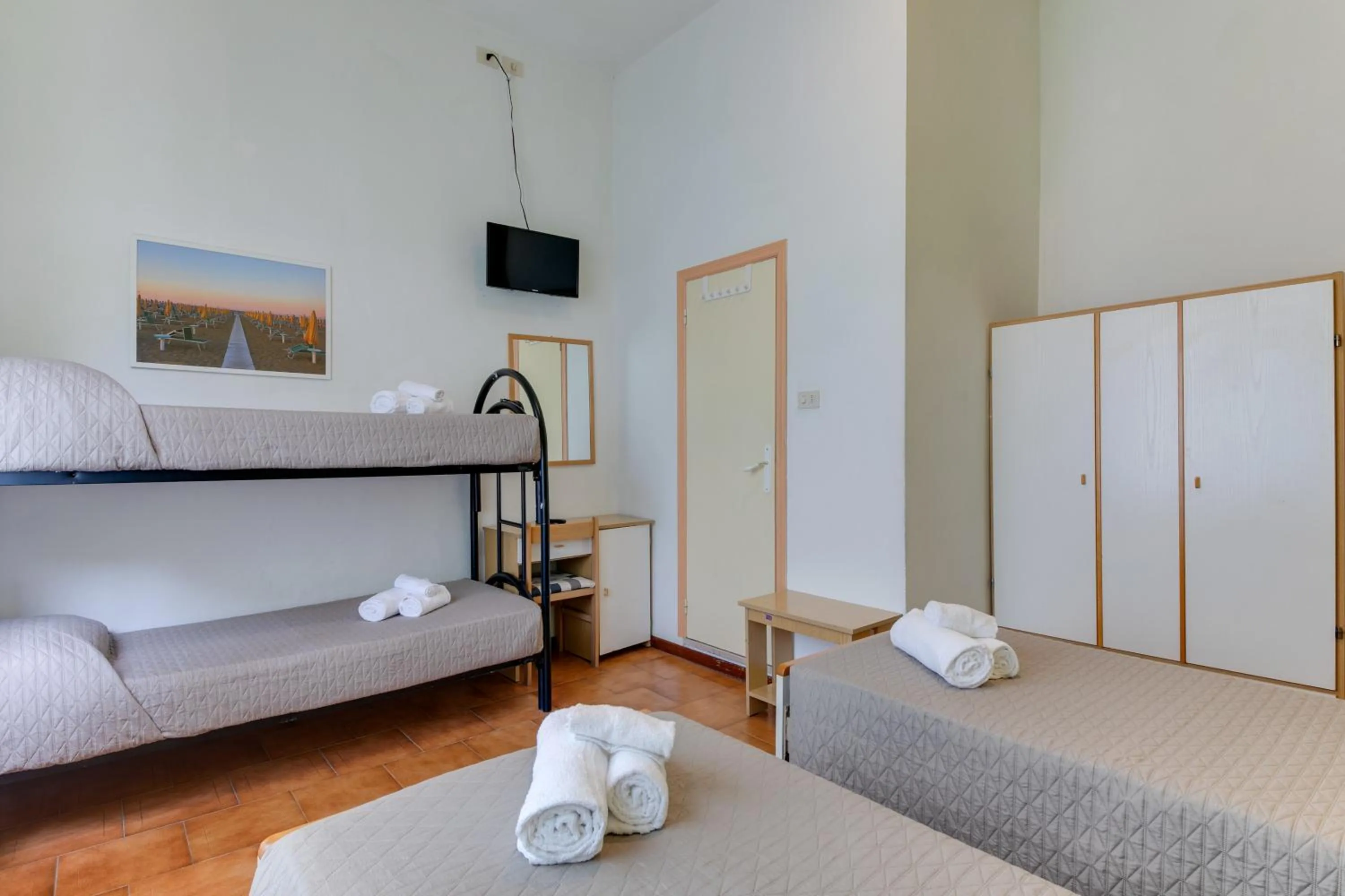 Bed in Hotel Villa Merope