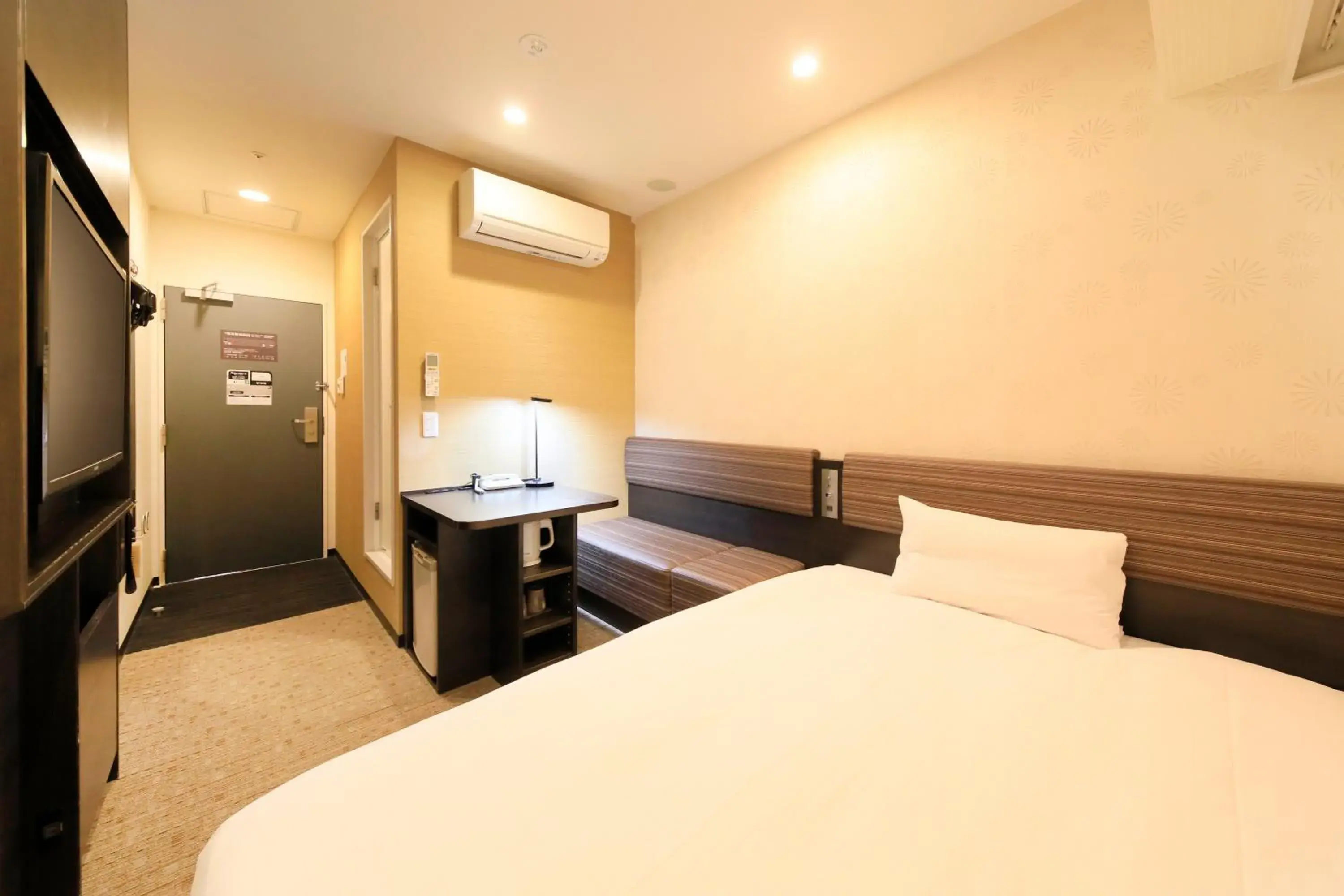 Bed in Via Inn Kanazawa Bed in Via Inn Kanazawa