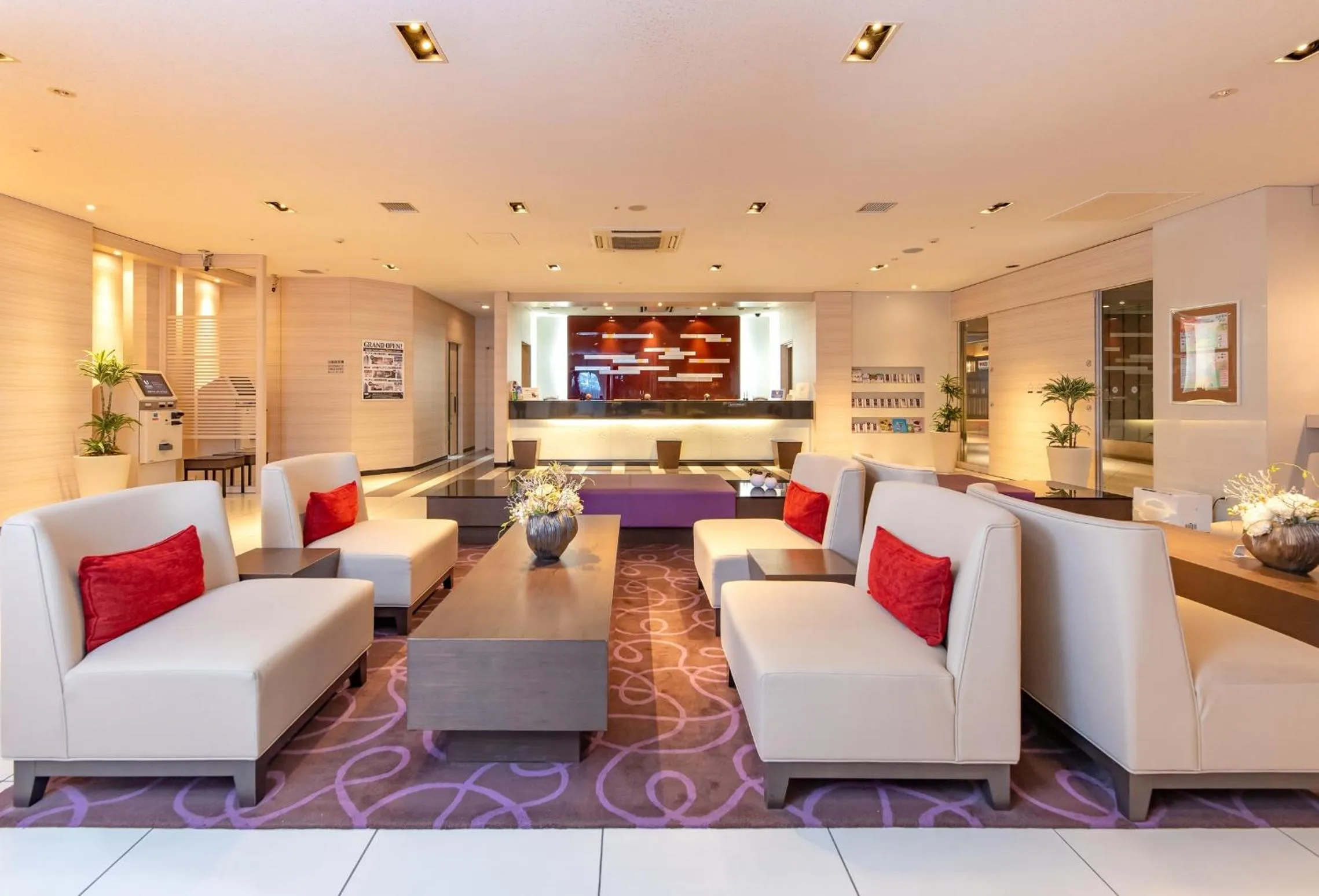 Lobby or reception in Via Inn Kanazawa