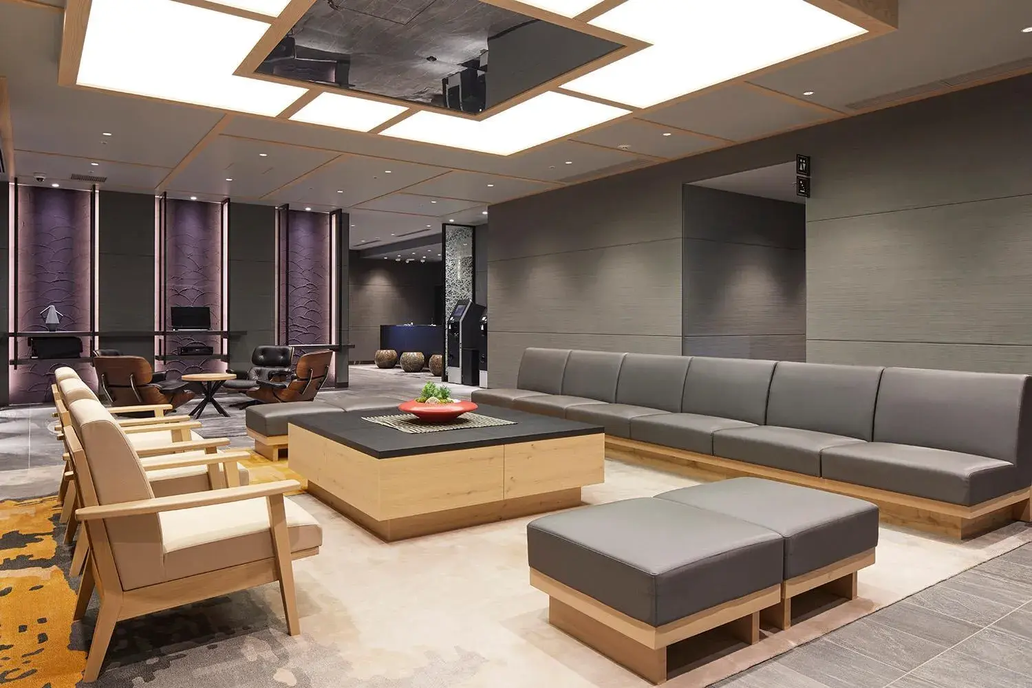 Lobby or reception in Via Inn Hakataguchi Ekimae Lobby or reception in Via Inn Hakataguchi Ekimae