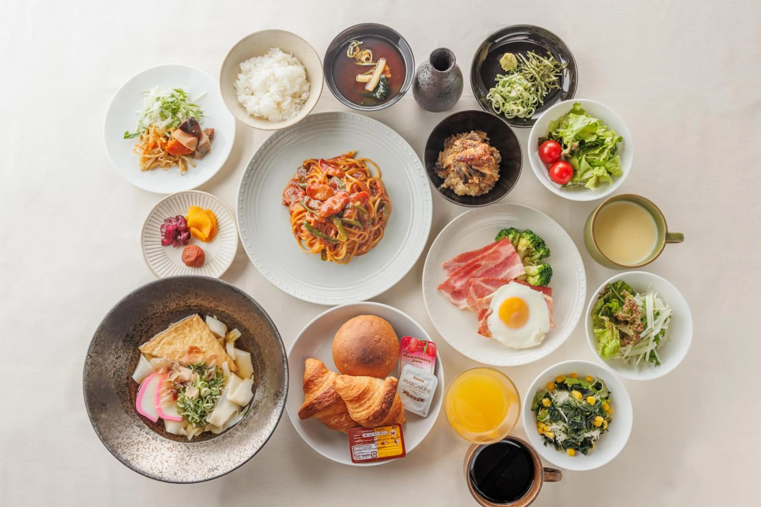 Breakfast in Via Inn Nagoya Shinkansenguchi