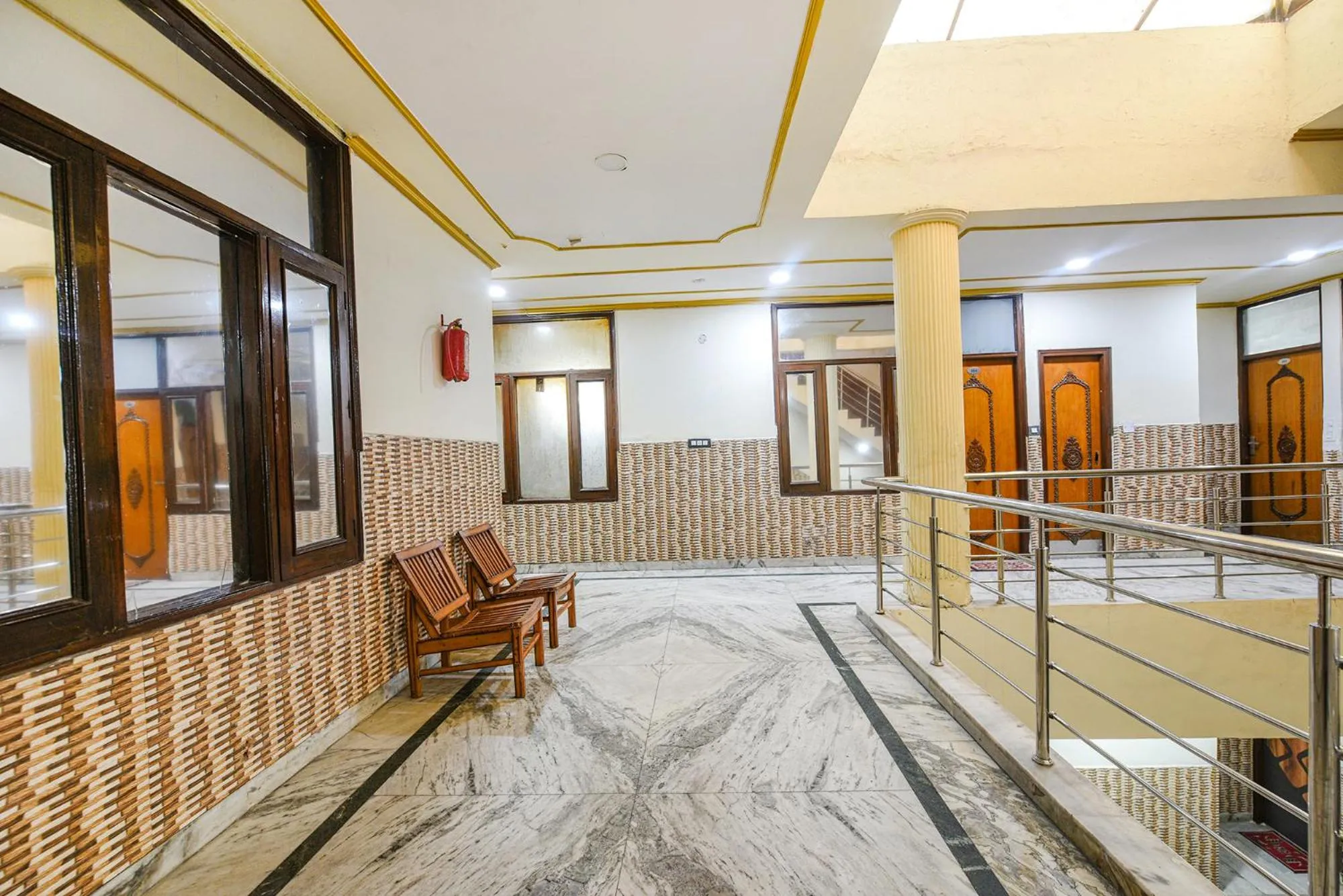Lobby or reception in FabHotel Royal Inn