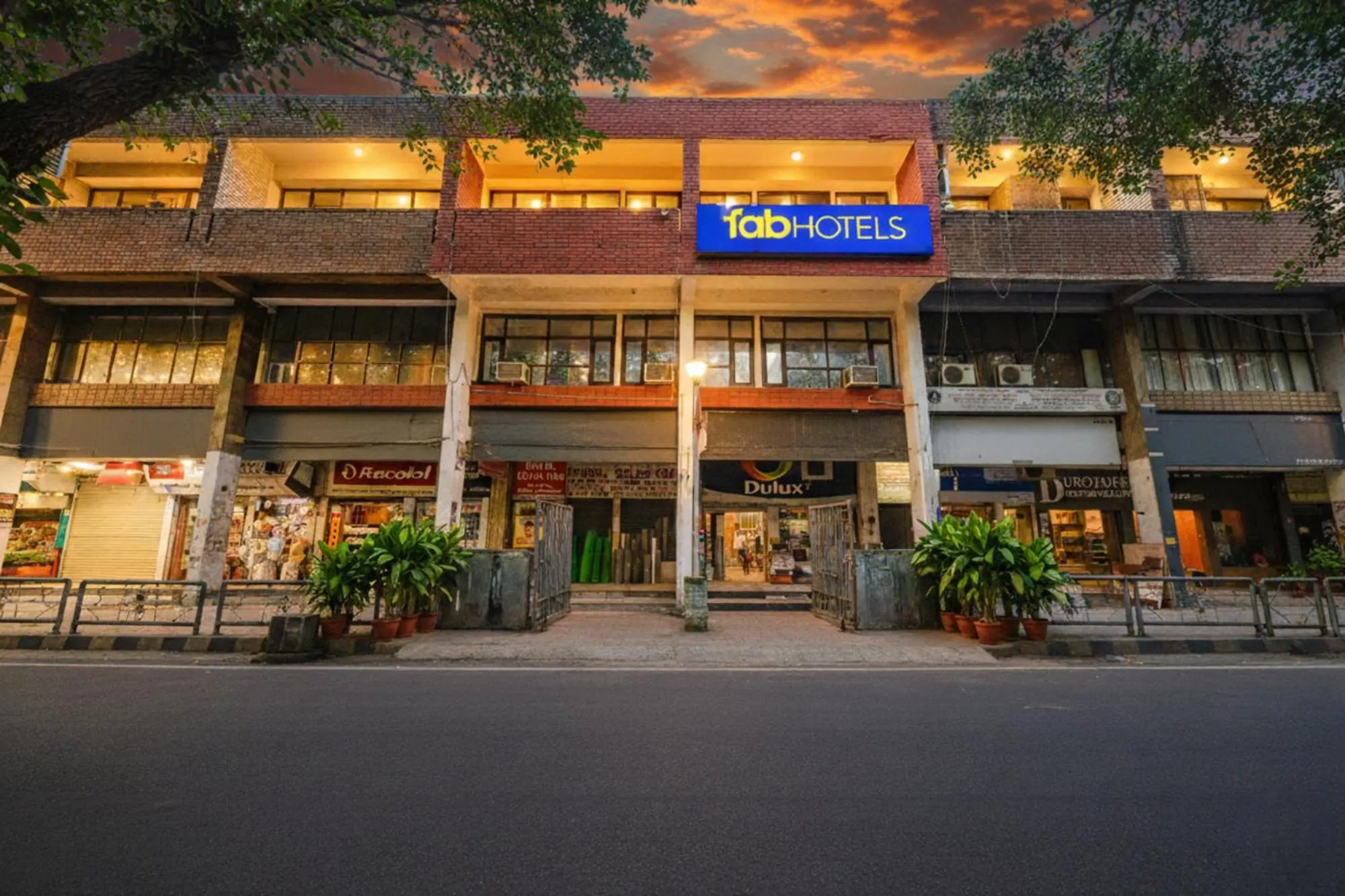 Property building in FabHotel Royal Inn