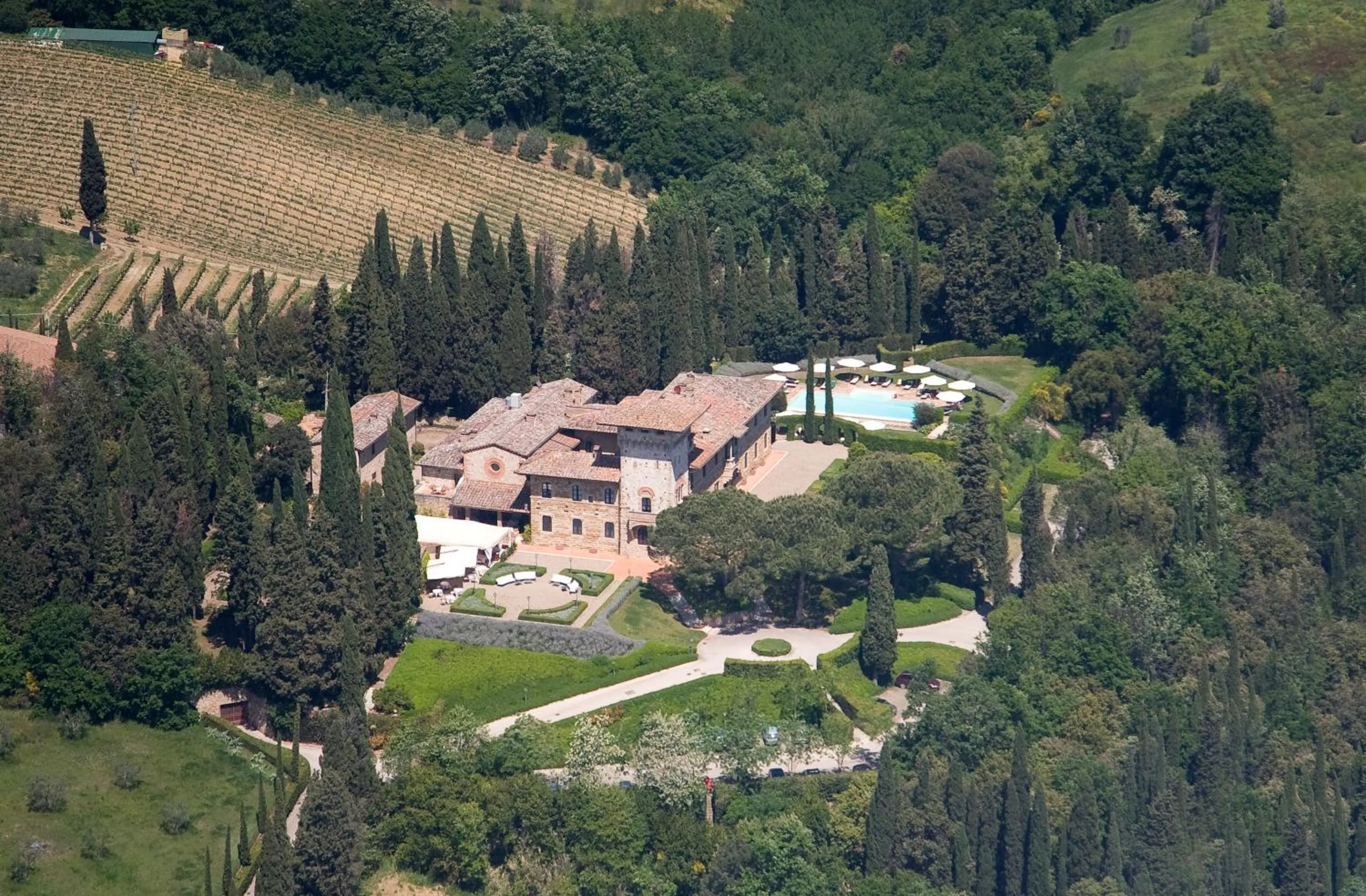 Bird's eye view in Hotel La Collegiata
