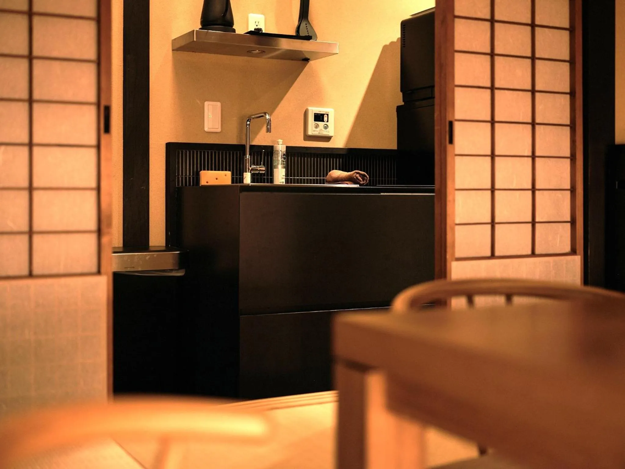 Kitchen or kitchenette in Tsumugi GionShirakawa