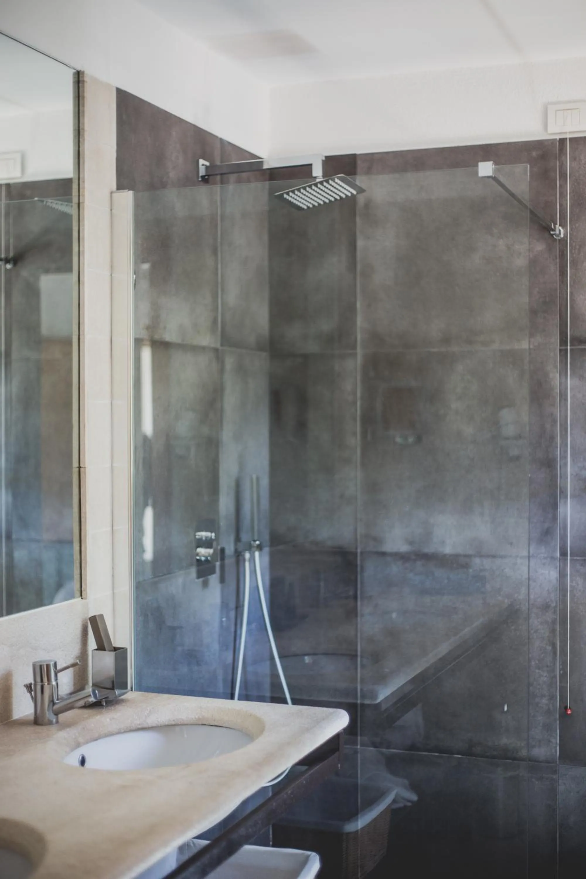 Bathroom in Hotel Aquadulci
