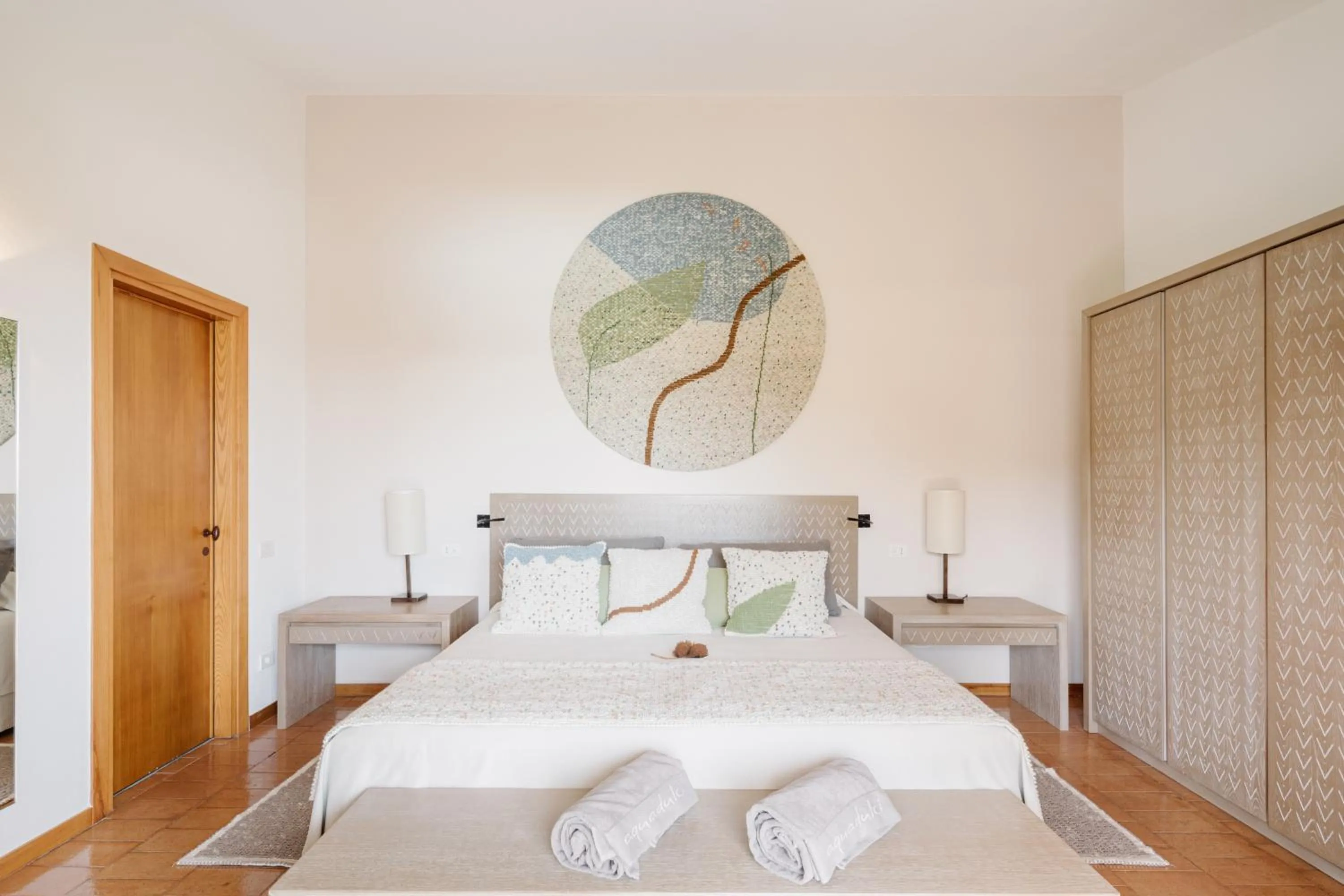 Bedroom, Bed in Hotel Aquadulci