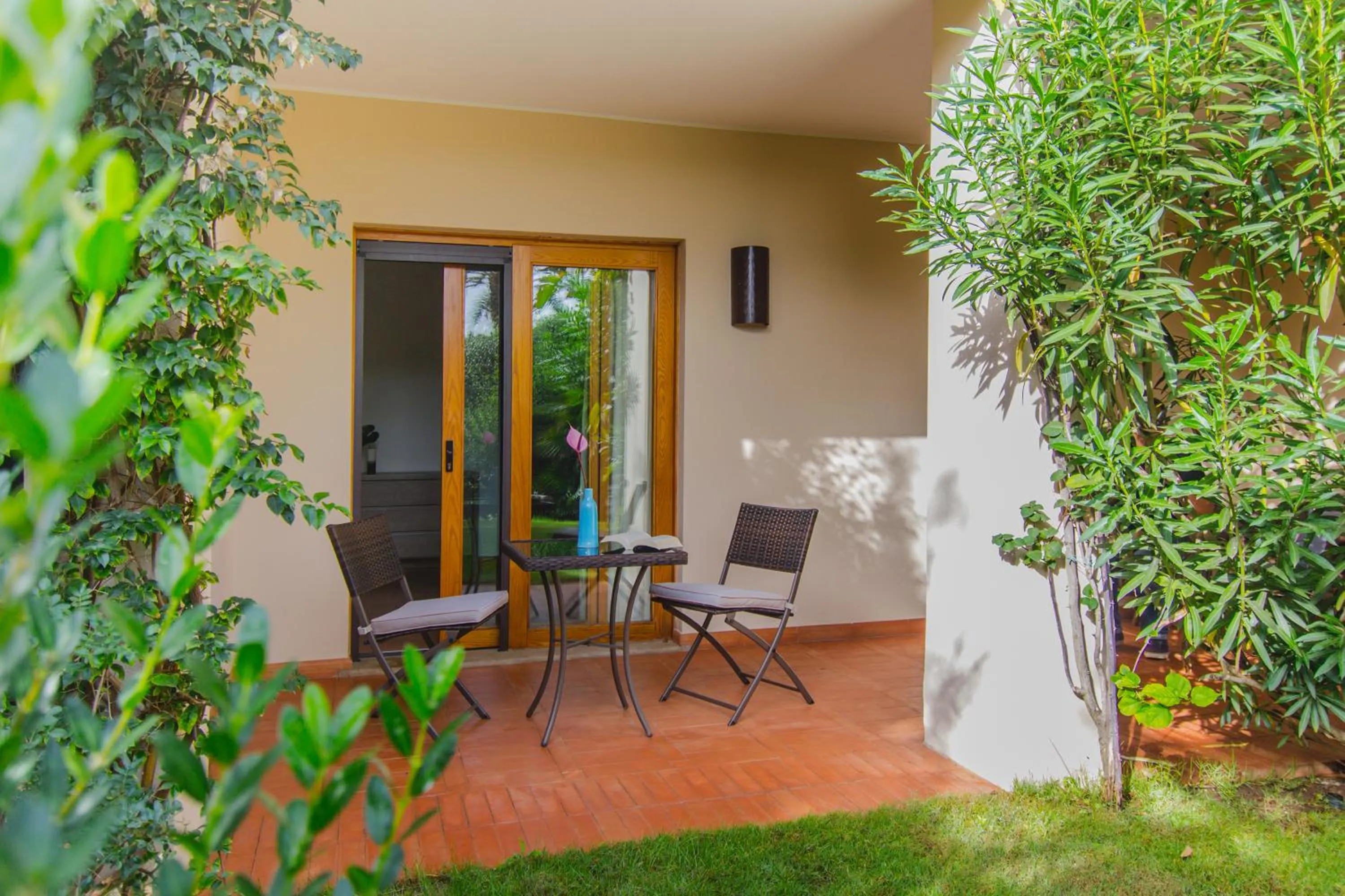 Garden view in Hotel Aquadulci