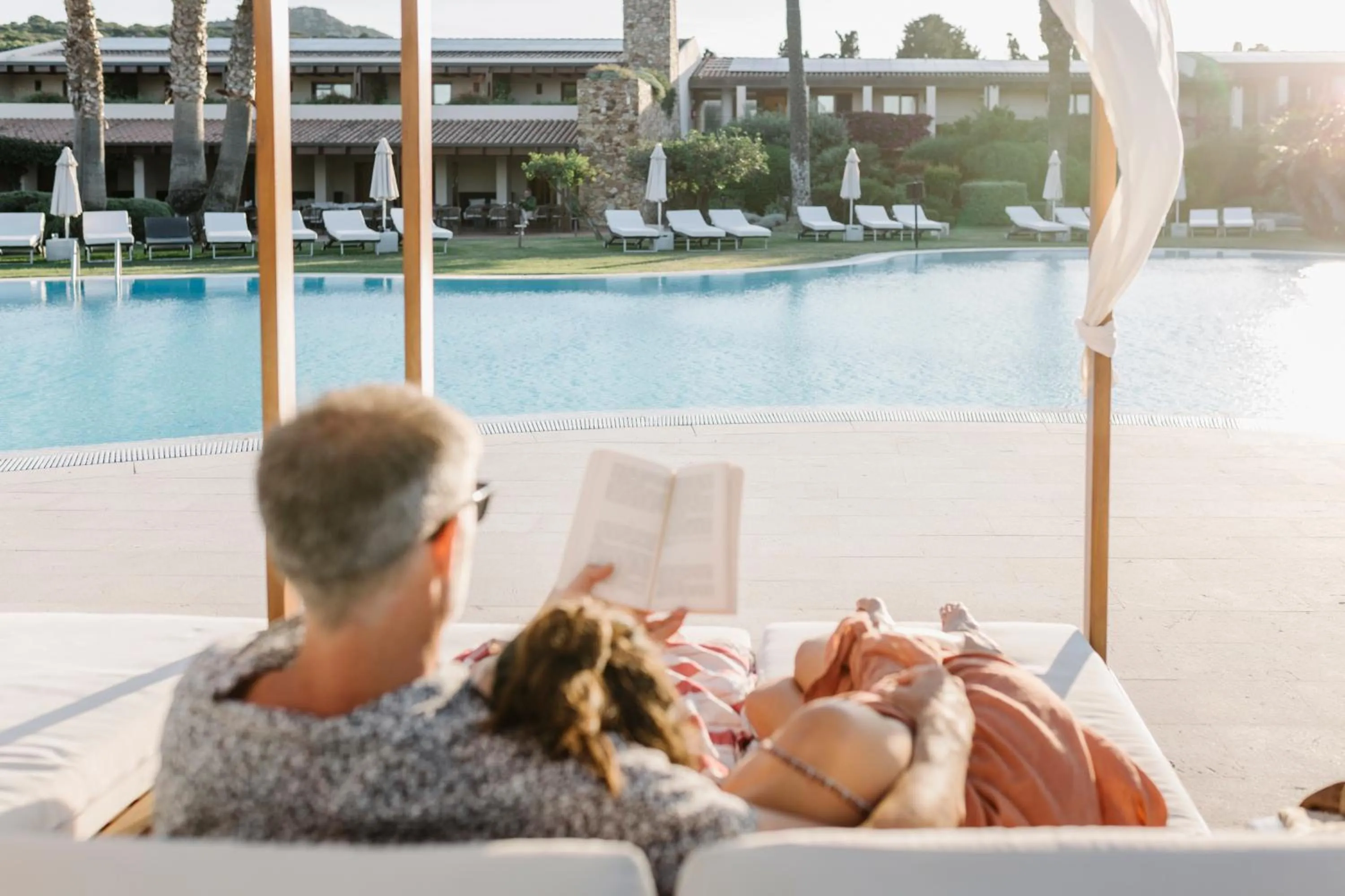 Swimming pool in Hotel Aquadulci