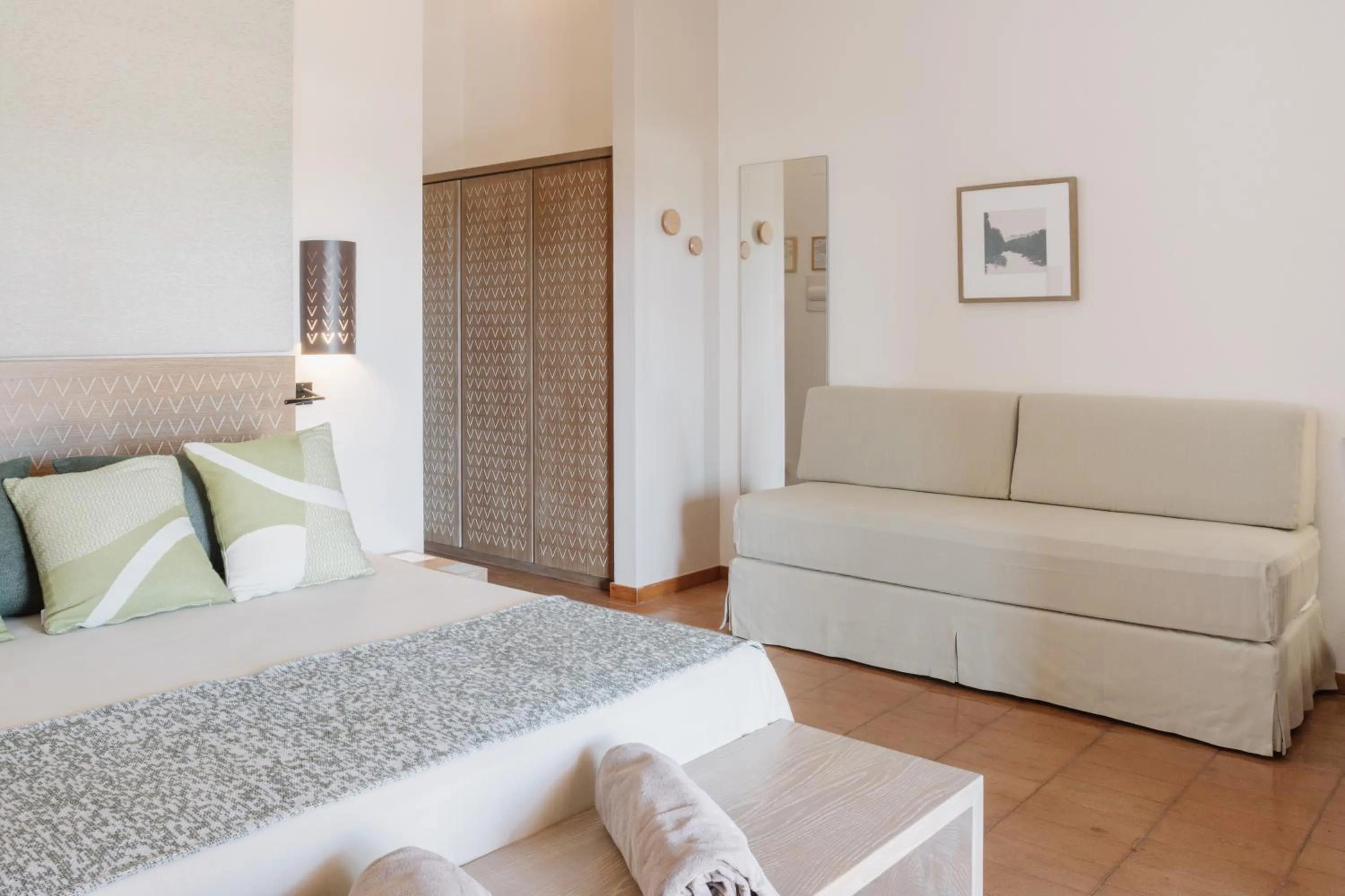 Bedroom, Bed in Hotel Aquadulci