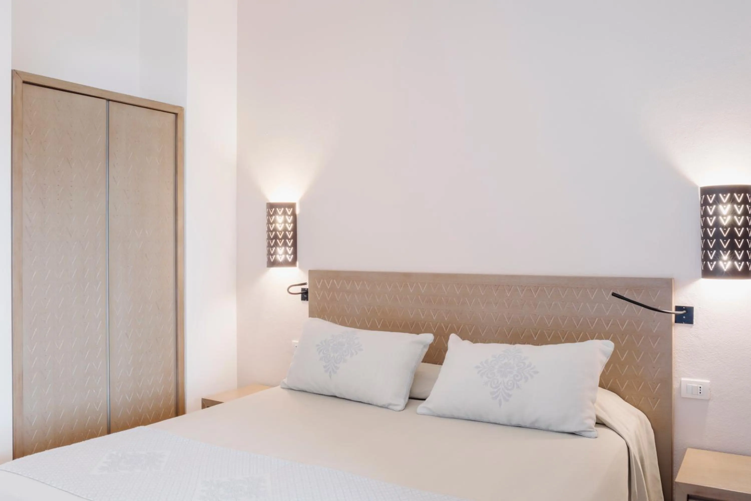 Bedroom, Bed in Hotel Aquadulci