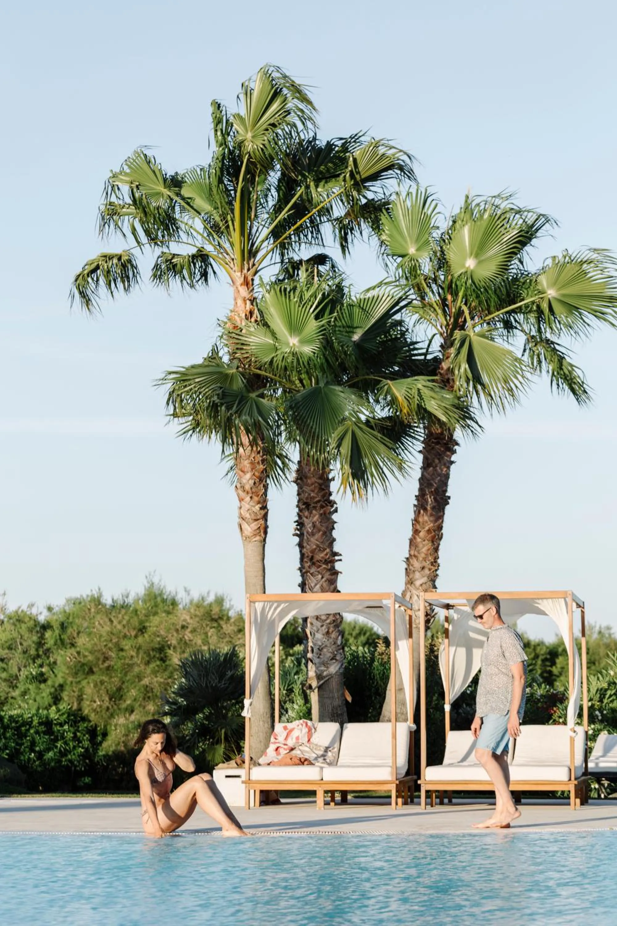 Swimming pool in Hotel Aquadulci