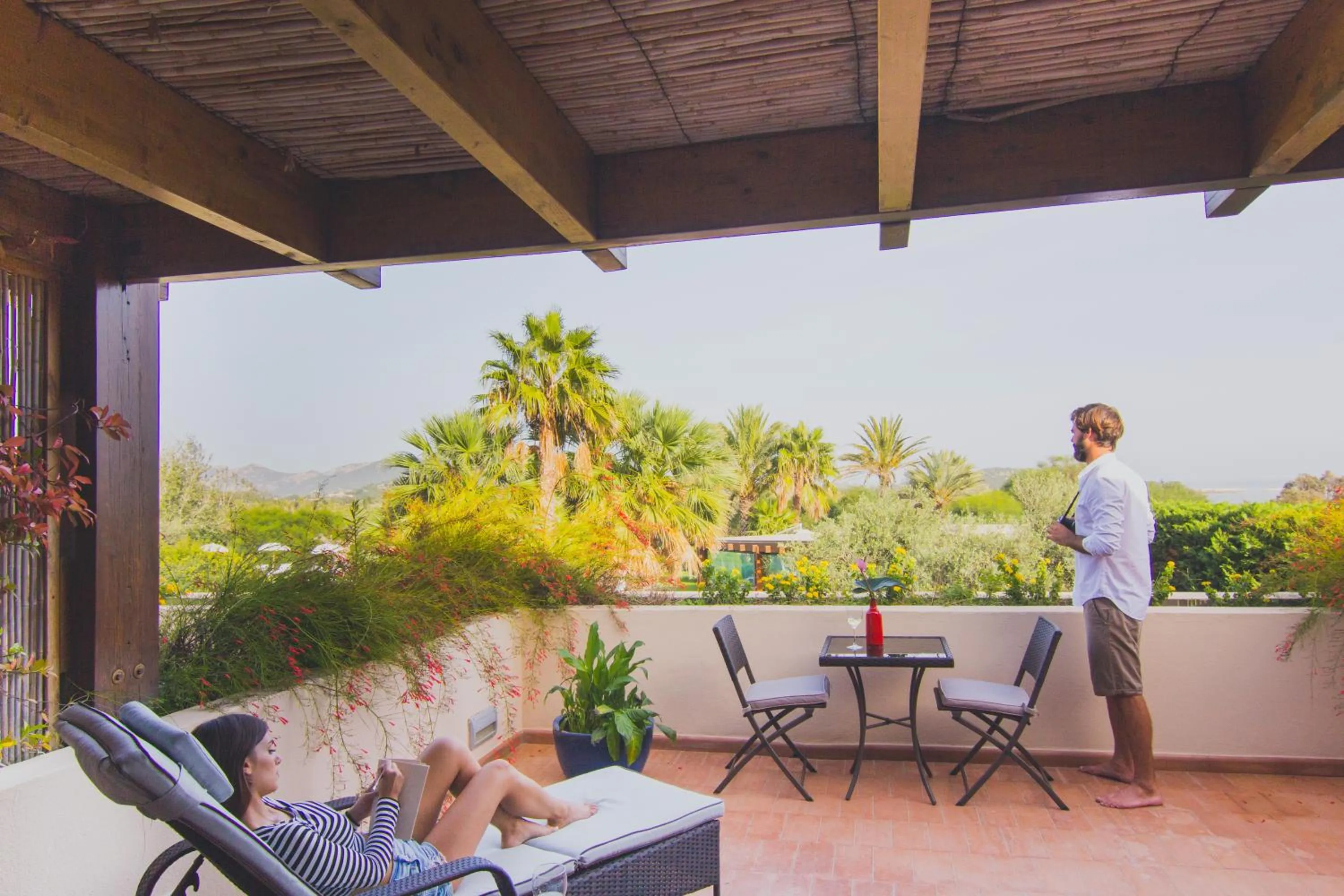 Balcony/Terrace in Hotel Aquadulci