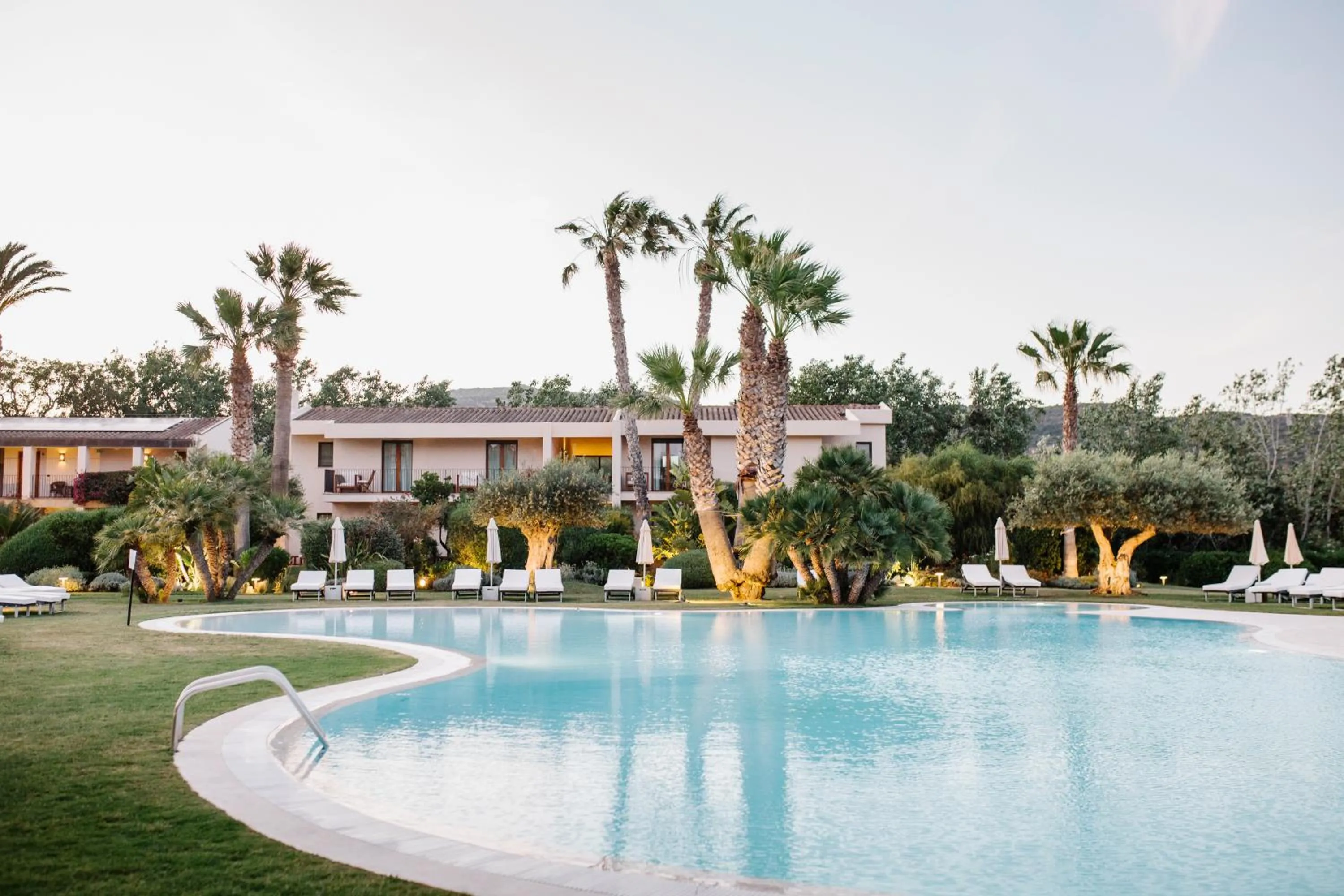 Swimming pool in Hotel Aquadulci