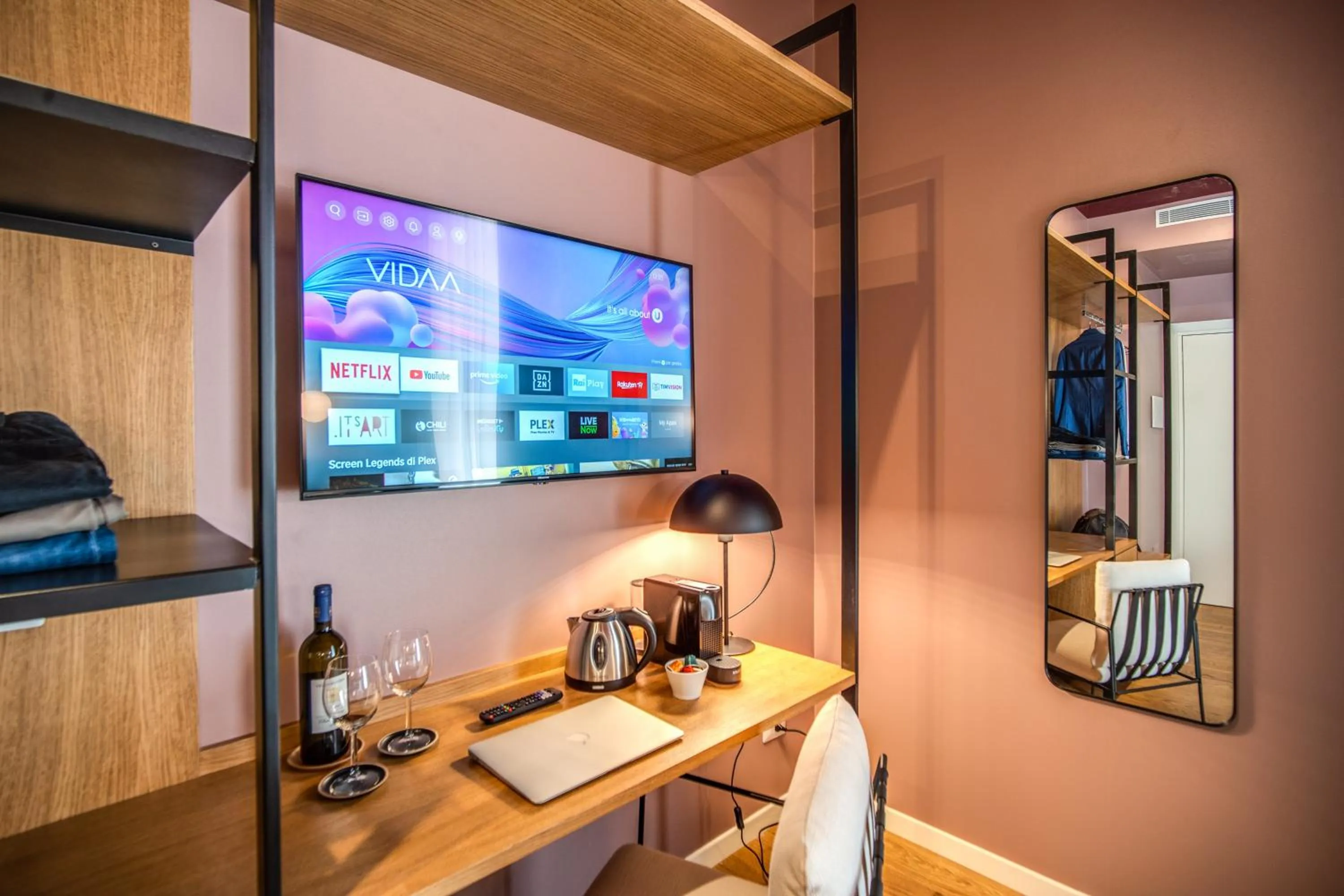 TV and multimedia in Sheva Boutique Hotel