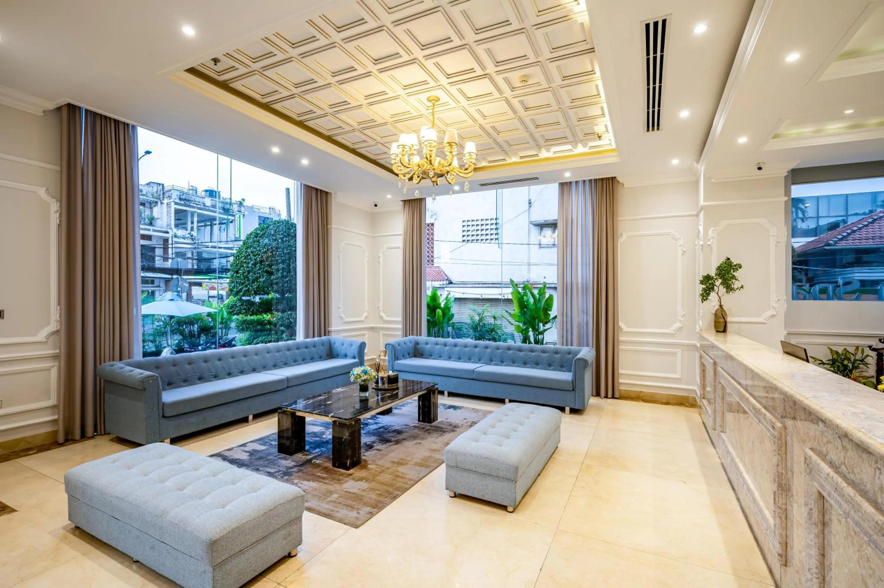 Property building in Acnos Grand Hotel