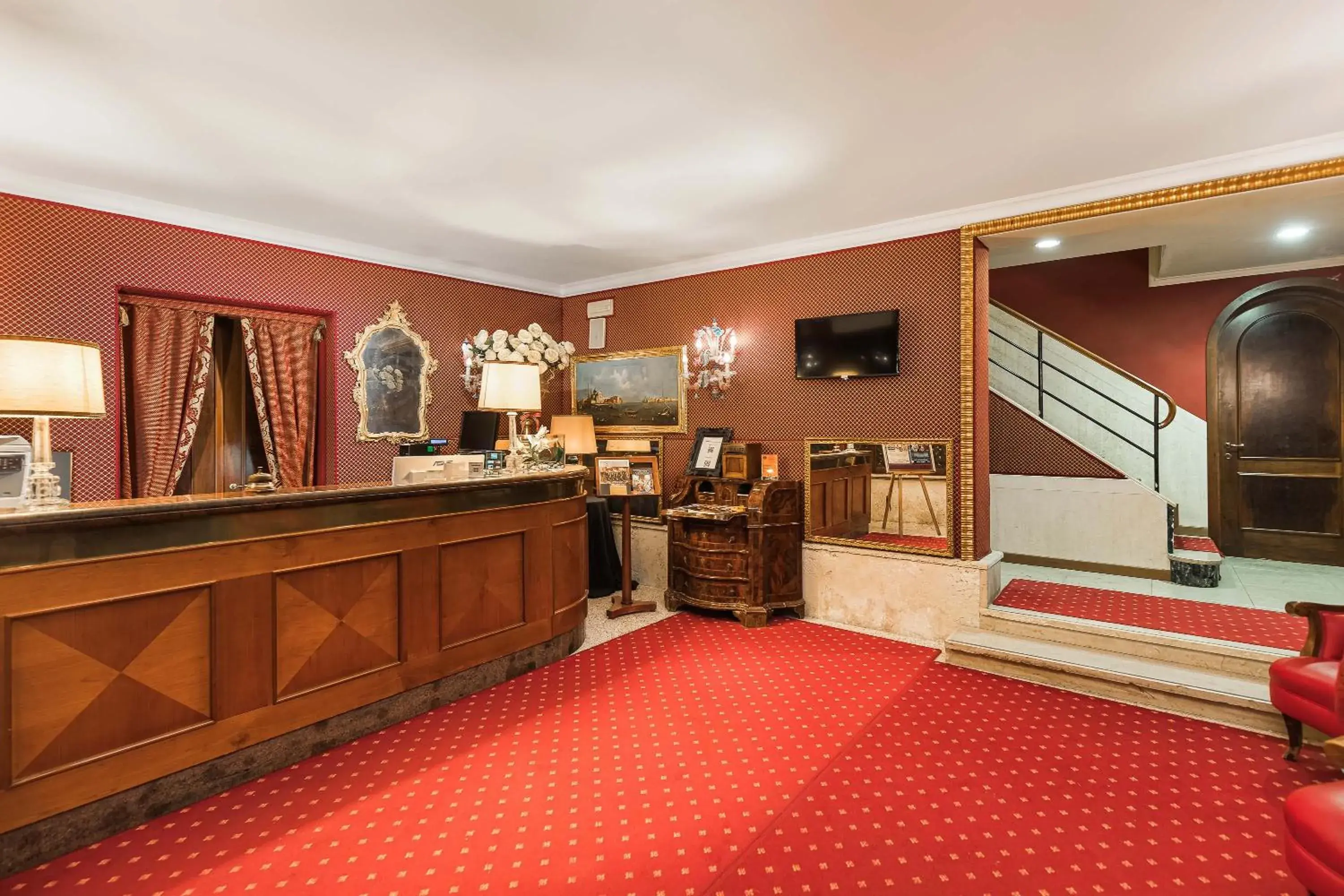 Lobby or reception in Hotel Ca' Alvise Lobby or reception in Hotel Ca' Alvise